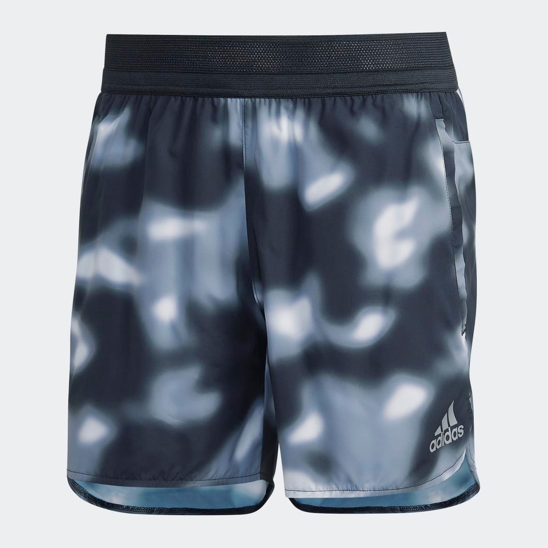 adidas Run Icons Logo Graphic AOP Men's Shorts