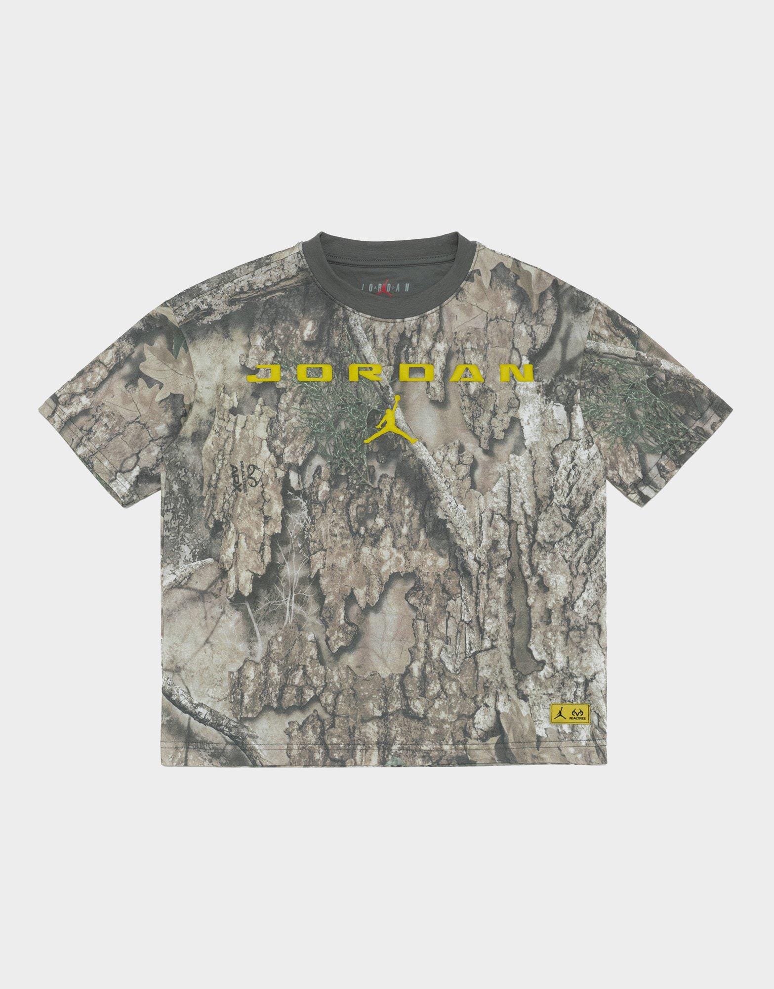 Air Jordan T-Shirt MJ All Over Print Real Tree Junior's