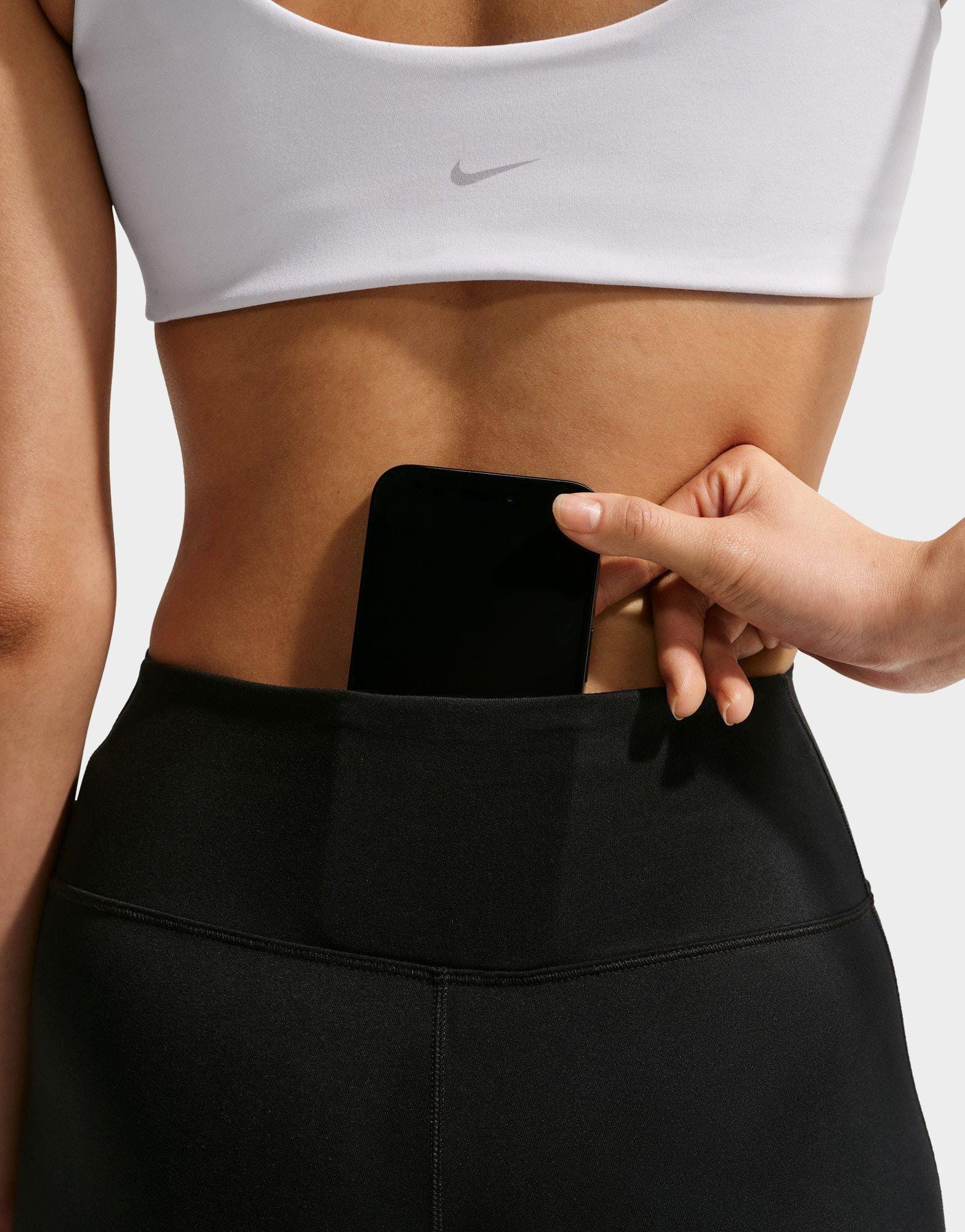 Nike One Seamless Front High-Waisted Full-Length Leggings