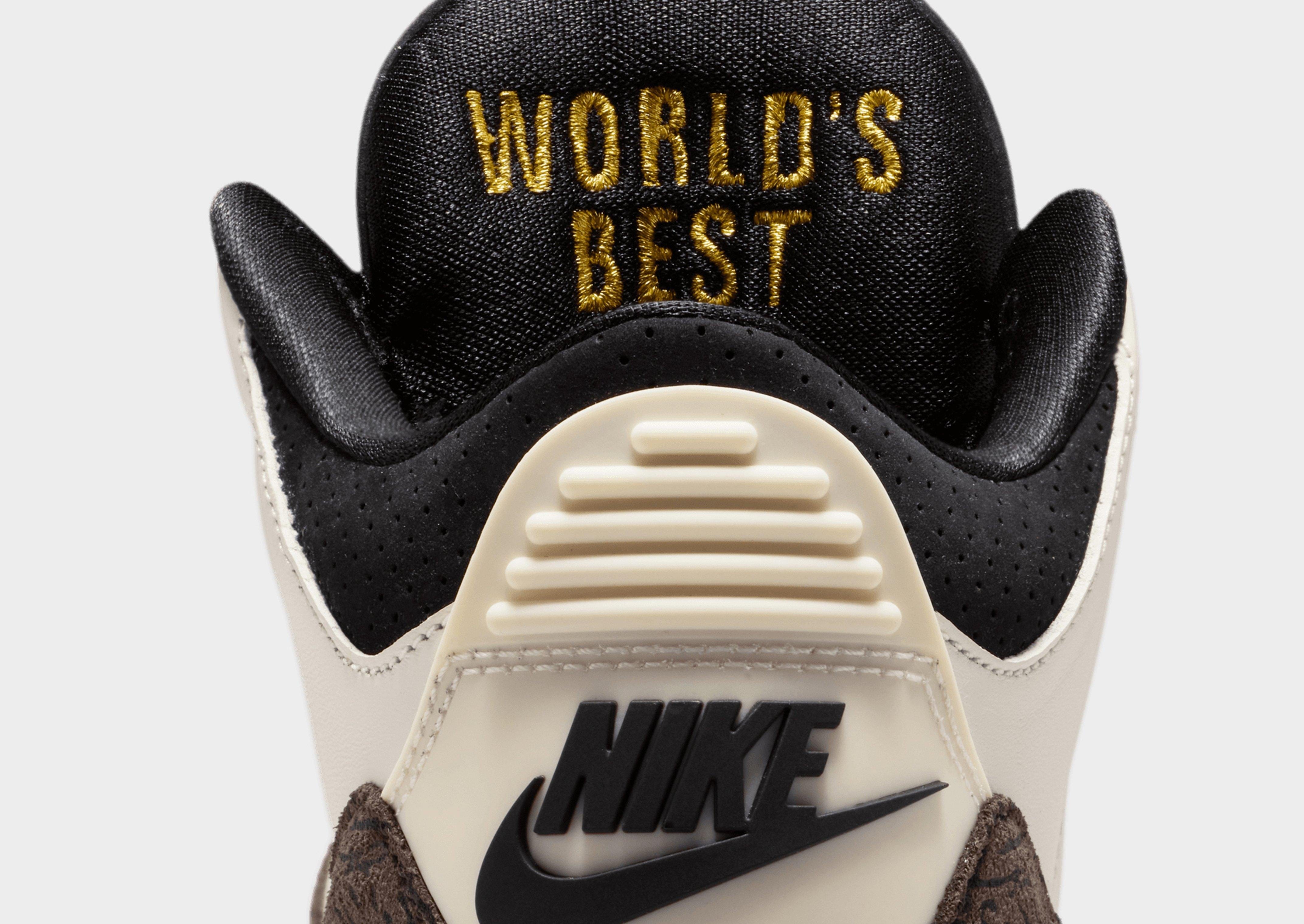 Air Jordan 3 Retro "World's Best Dad" Junior's