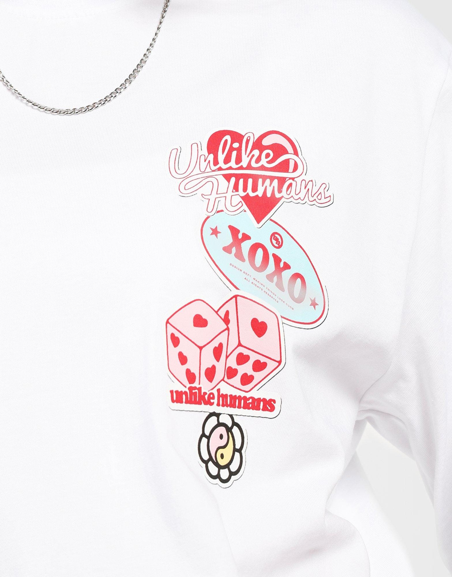 Unlike Humans Patch Boxy T-Shirt