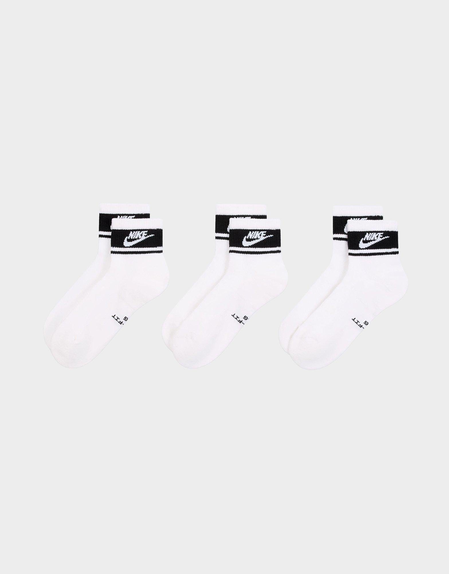 Nike Everyday Elevated Ankle Socks (3-Pack)