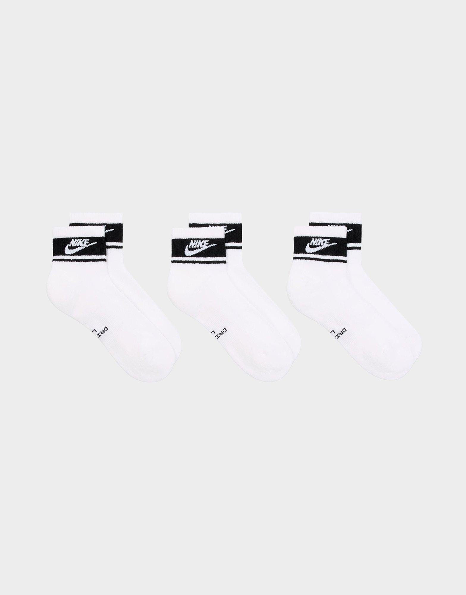 Nike Everyday Elevated Ankle Socks (3-Pack)