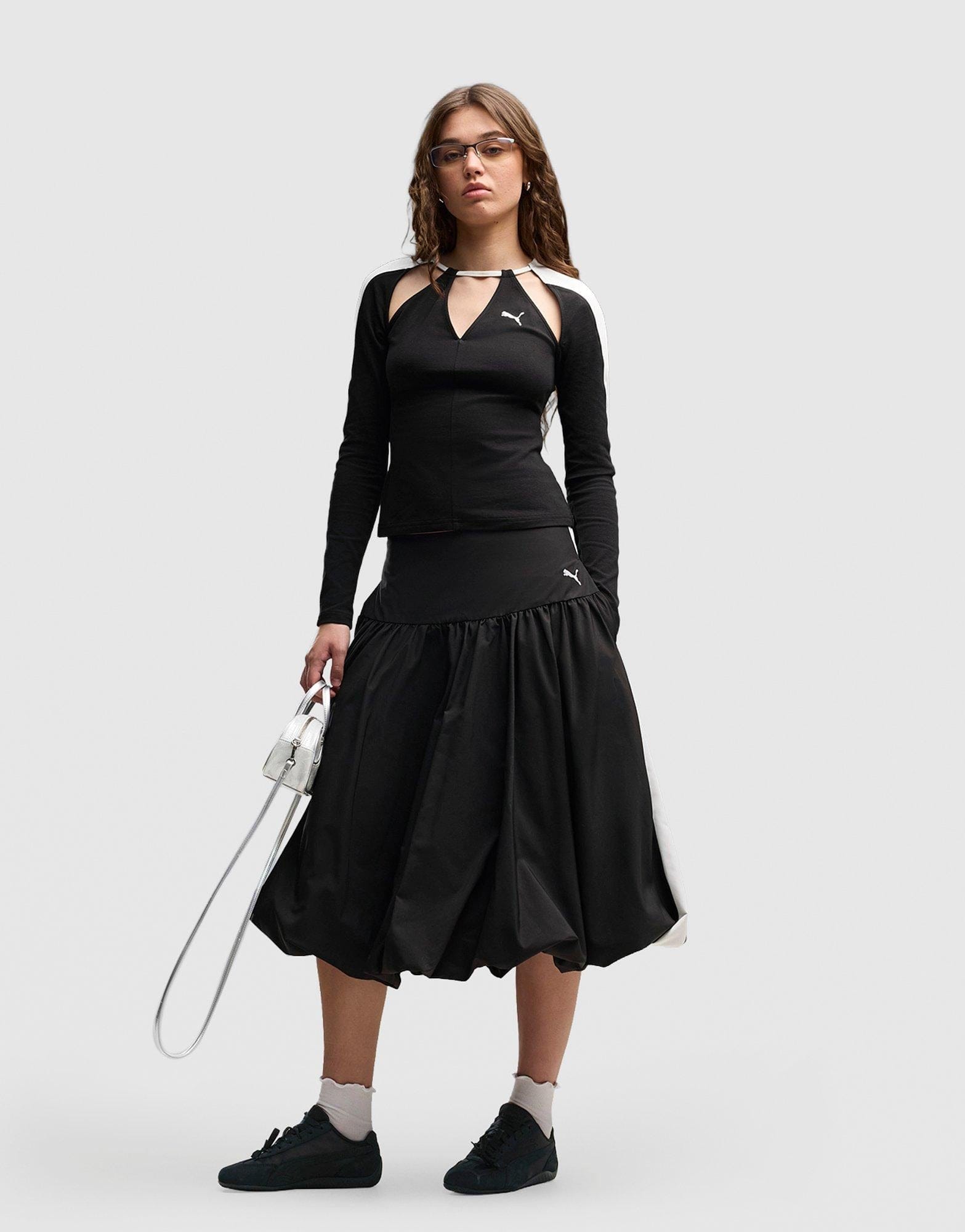 Puma T7 Balloon Midi Skirt