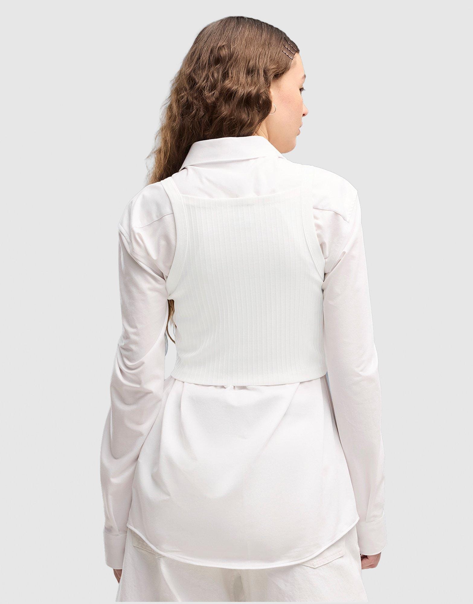 Puma Essentials Ribbed Tight Crop Top