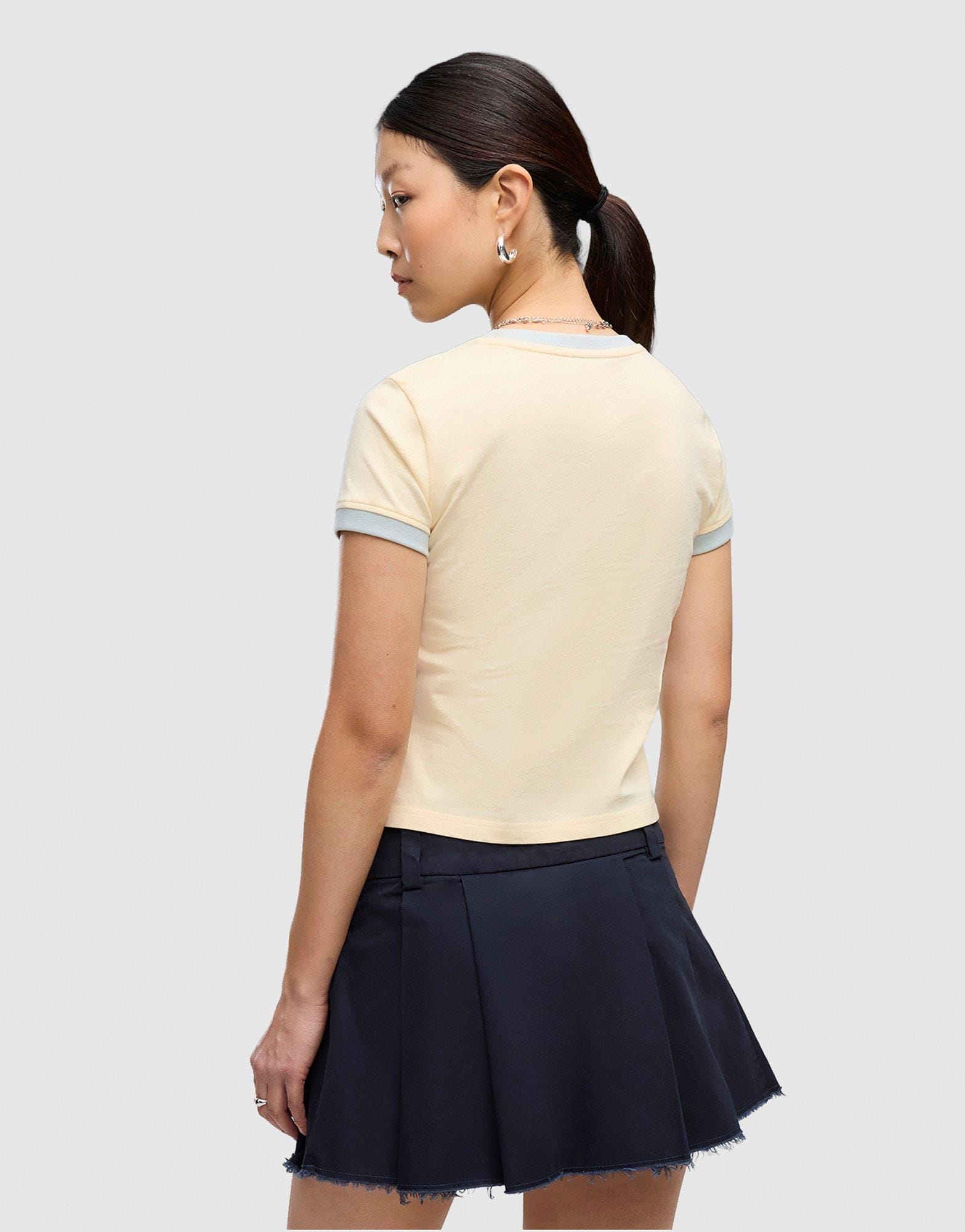 Puma Slim Graphic Ringer T-Shirt