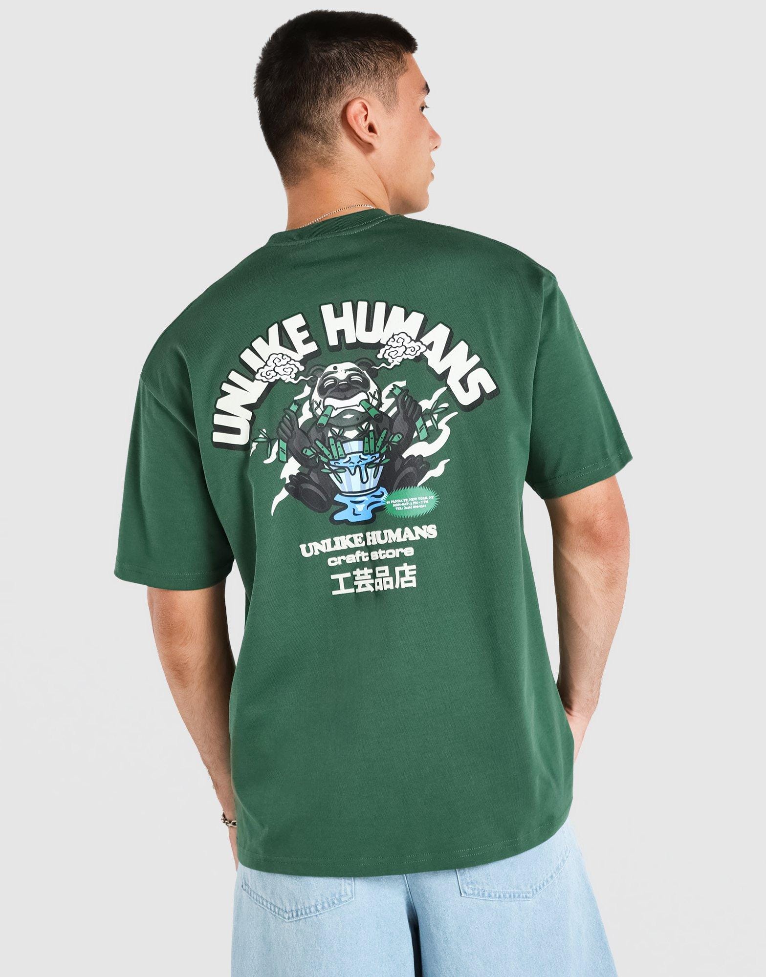 Unlike Humans Panda T-Shirt