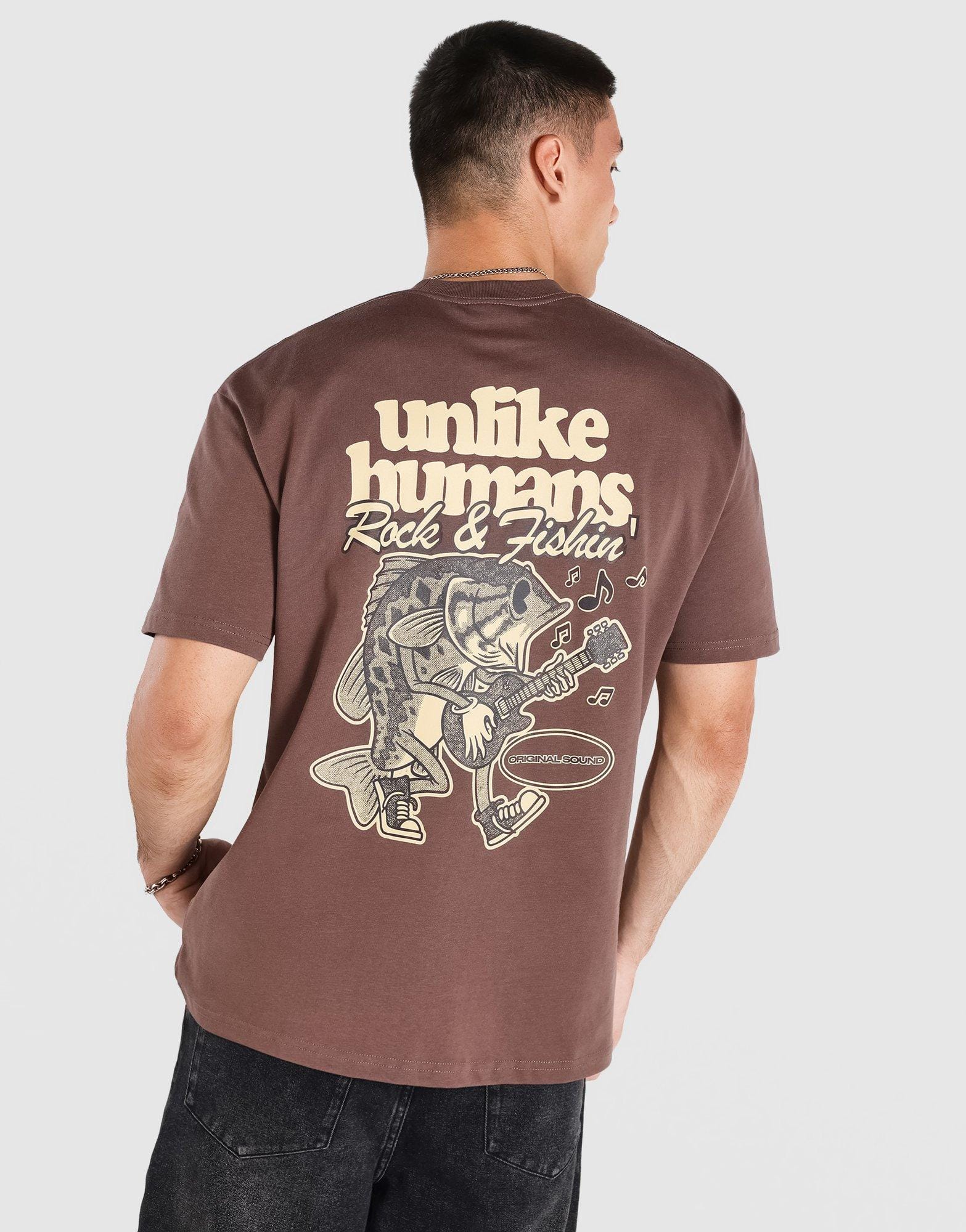 Unlike Humans Fishin T-Shirt