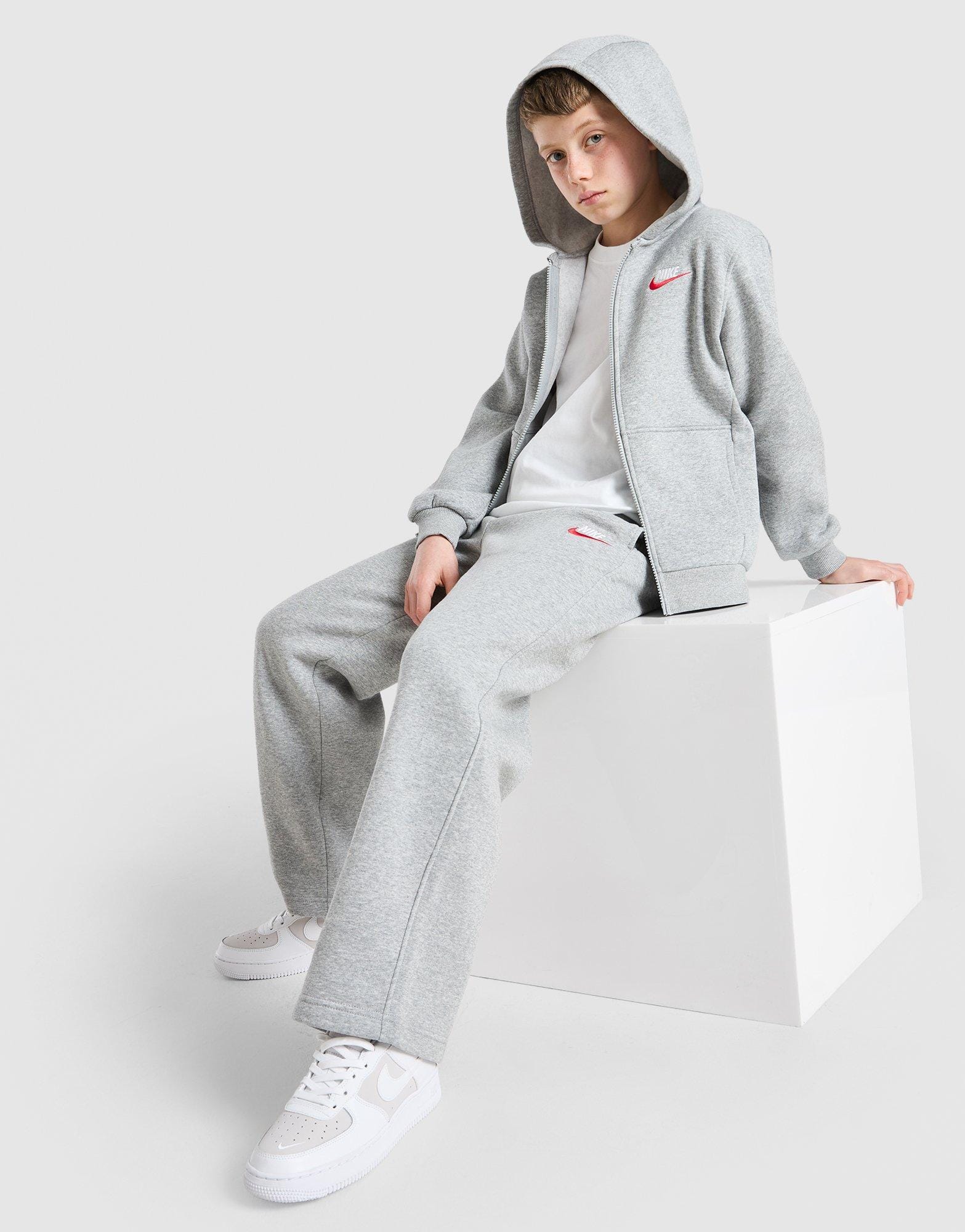 Nike Club Fleece Open Hem Joggers Junior