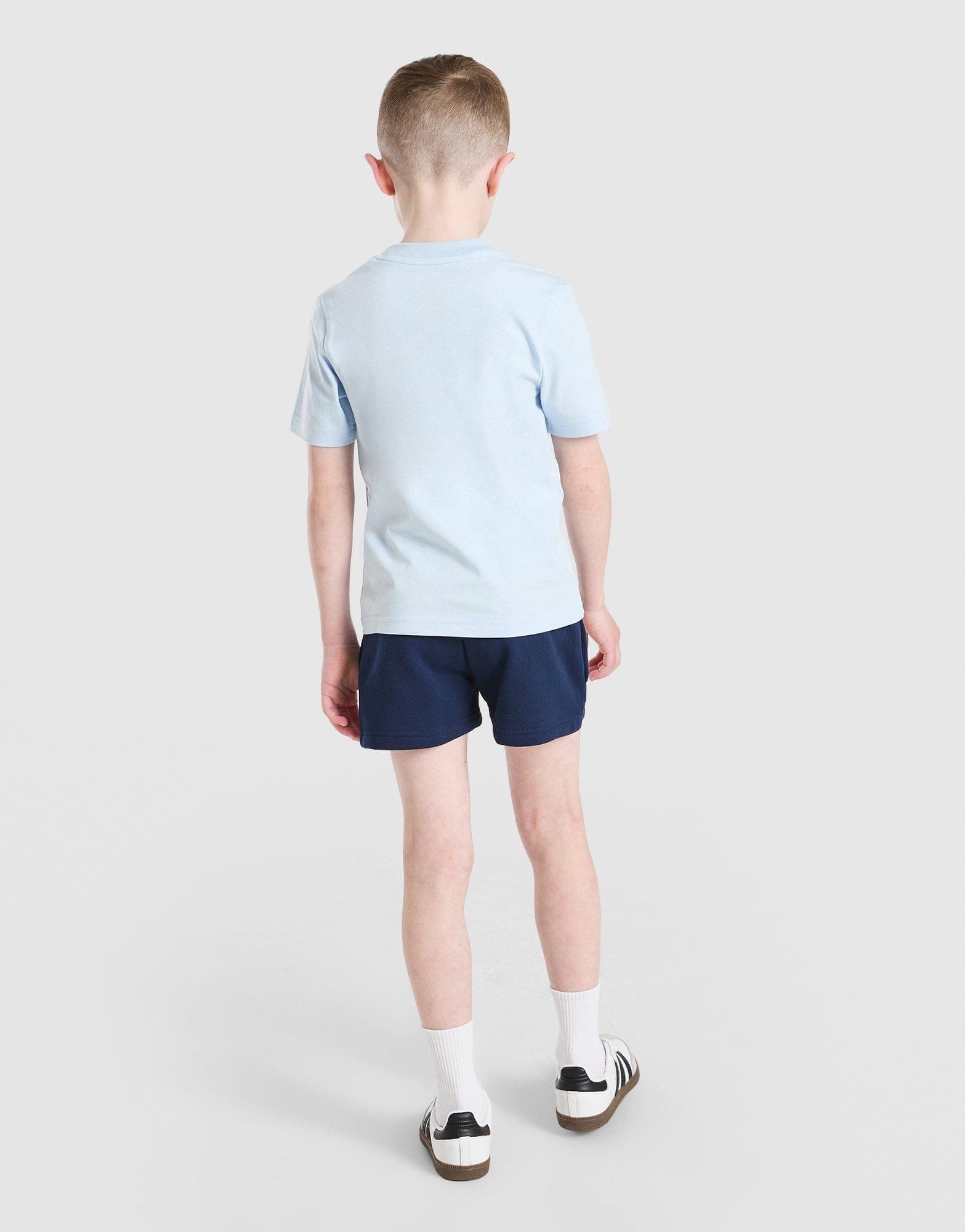 adidas Trefoil Essential T-Shirt/Shorts Set Children