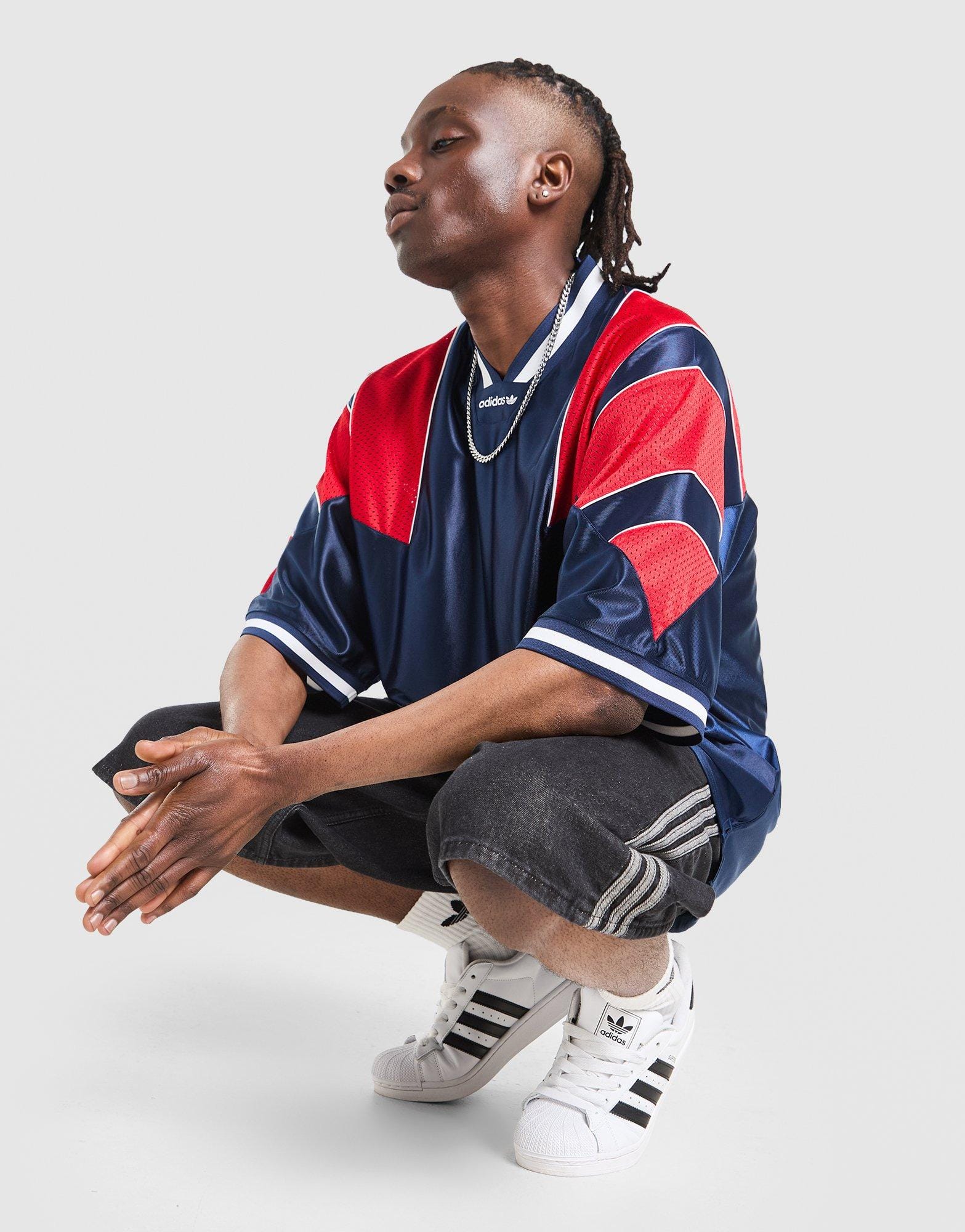 adidas Mesh 3-Stripes Jersey