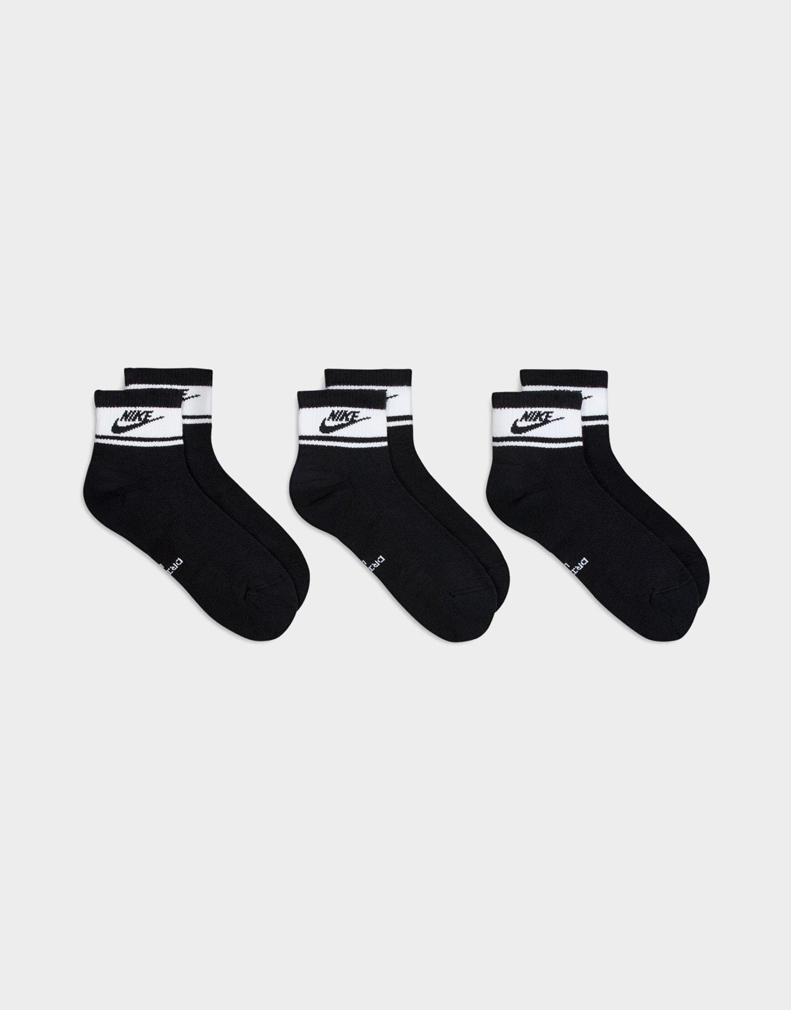 Nike Everyday Elevated Ankle Socks 3 pairs
