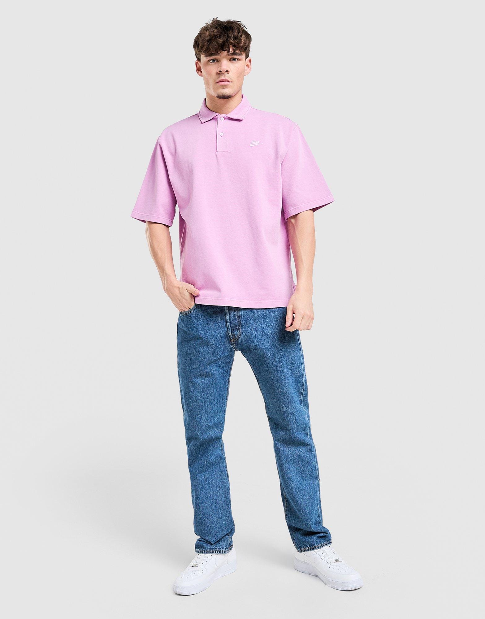 Nike Club Washed Polo Shirt