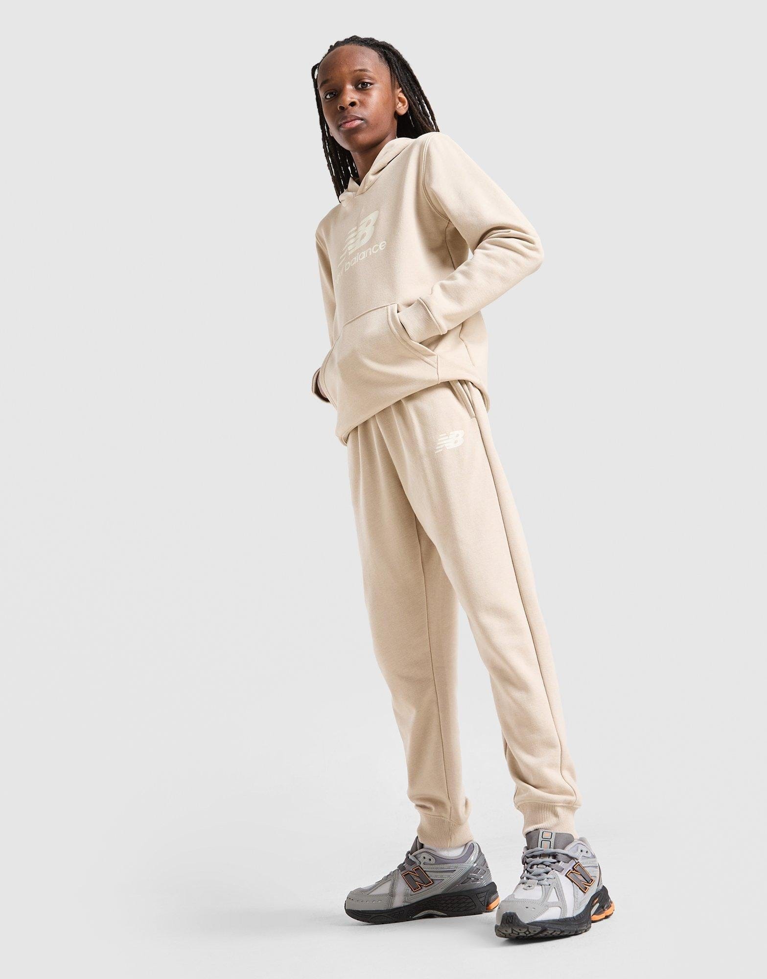 New Balance Large Logo Overhead Hooded Tracksuit Junior