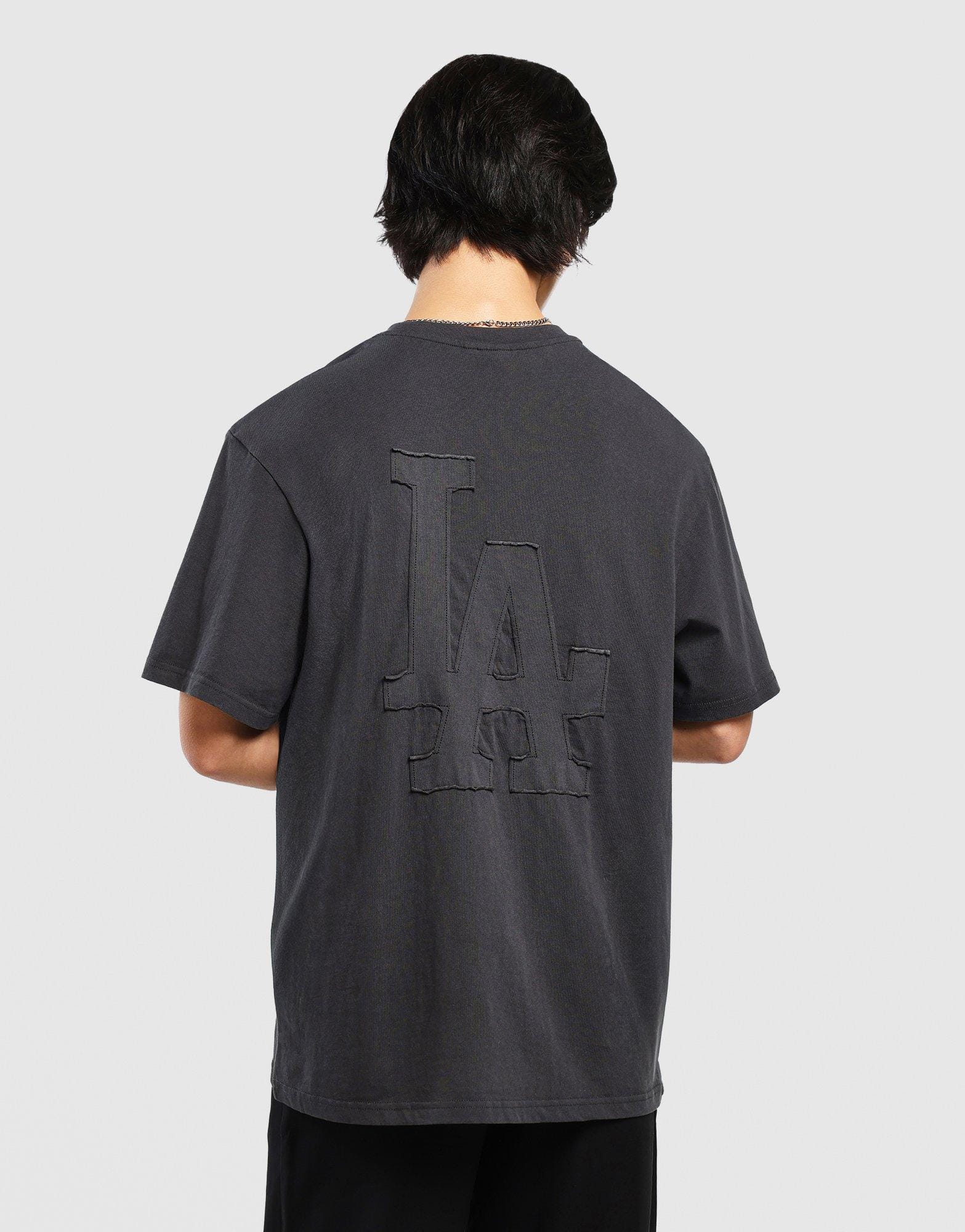 Majestic Raw Edge Appliqué T-Shirt