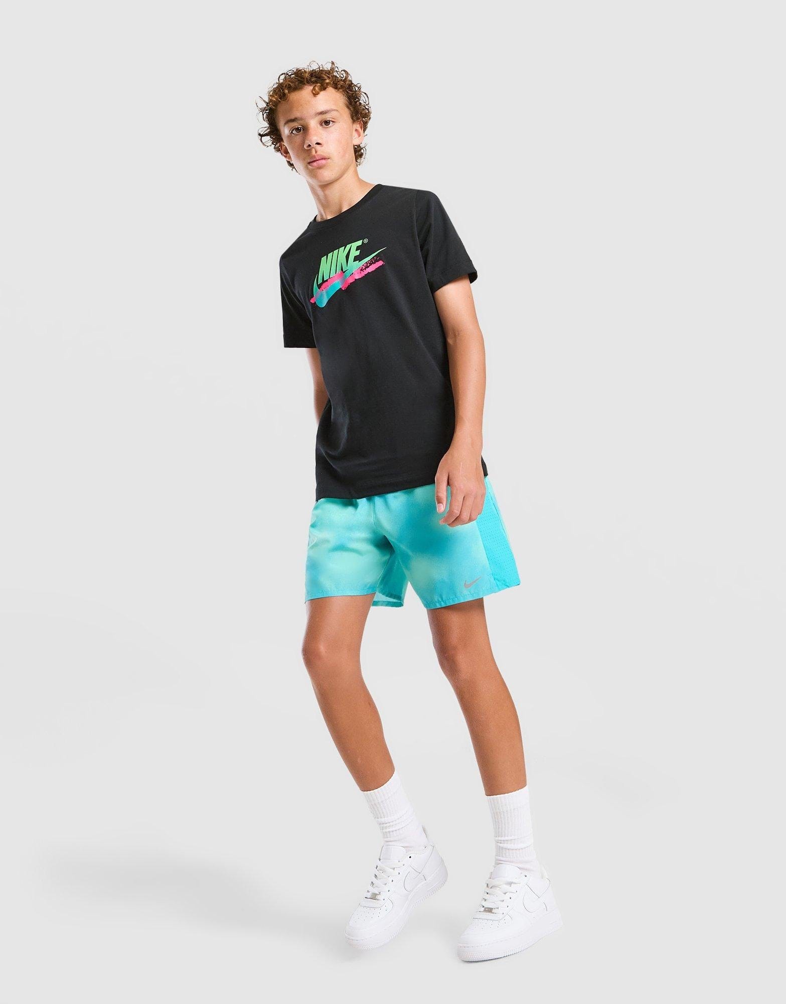 Nike Miler All Over Print Shorts Junior