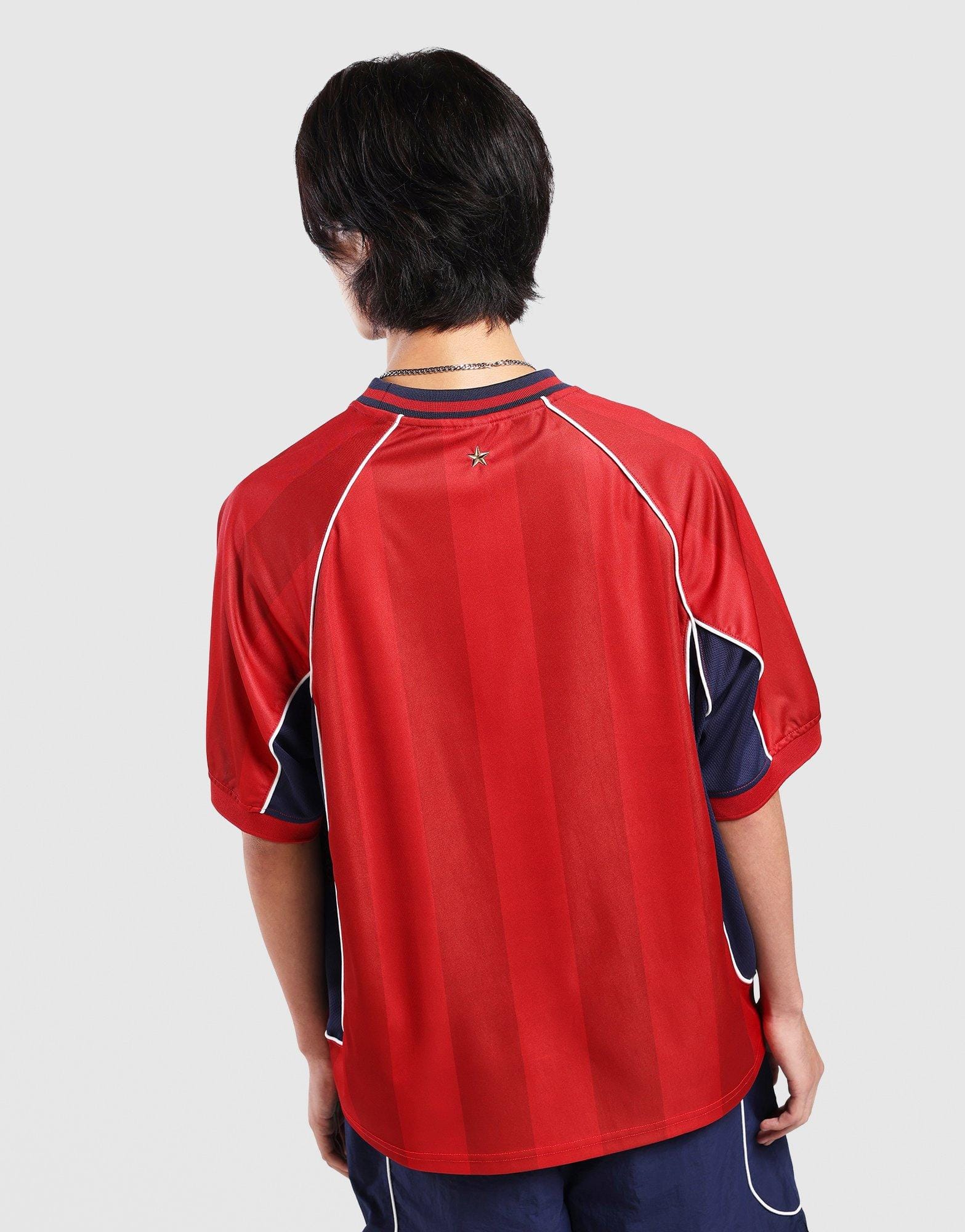 Majestic England Mesh Short Sleeve Jersey