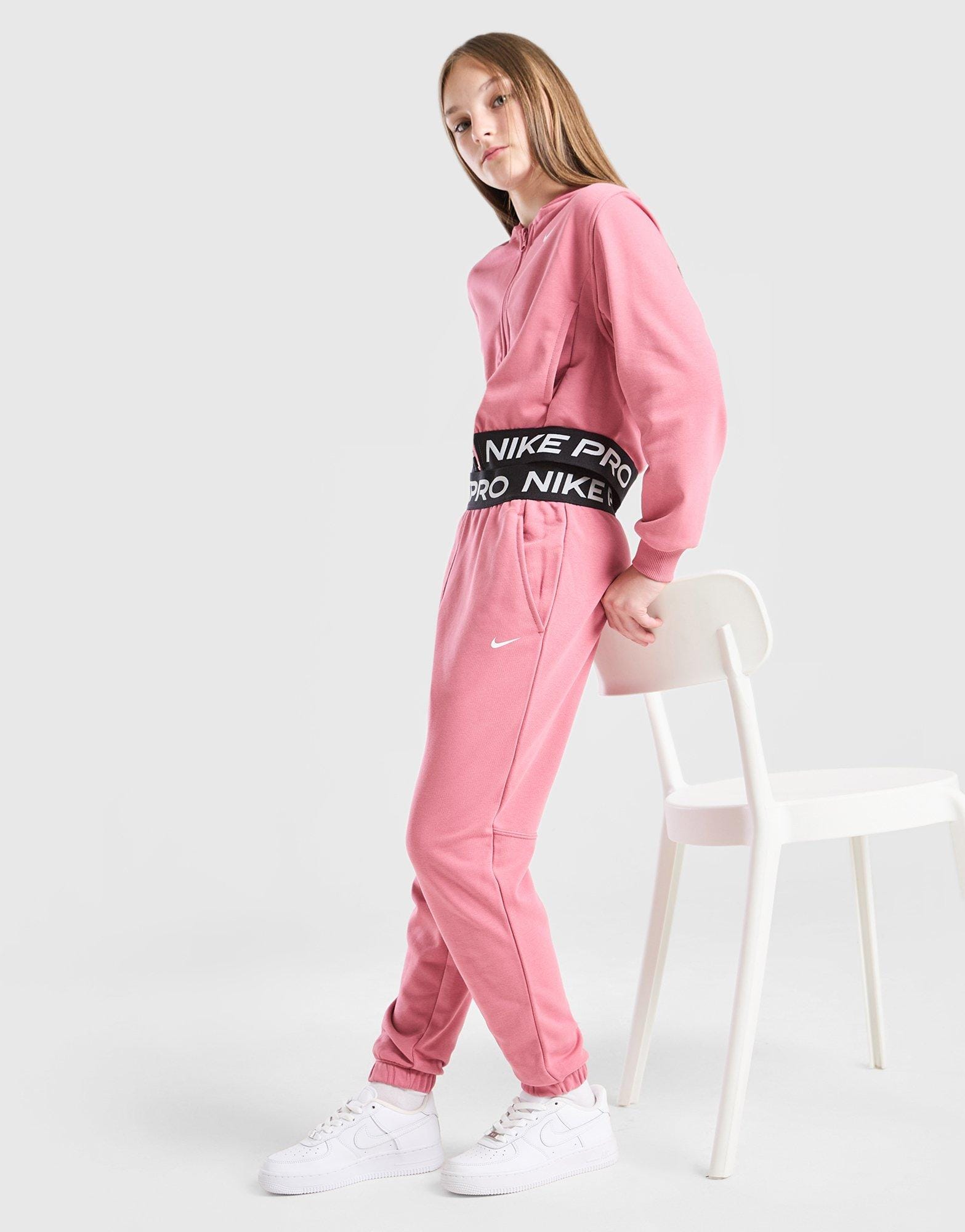Nike Girls' Pro Dri-FIT Fleece Joggers Junior