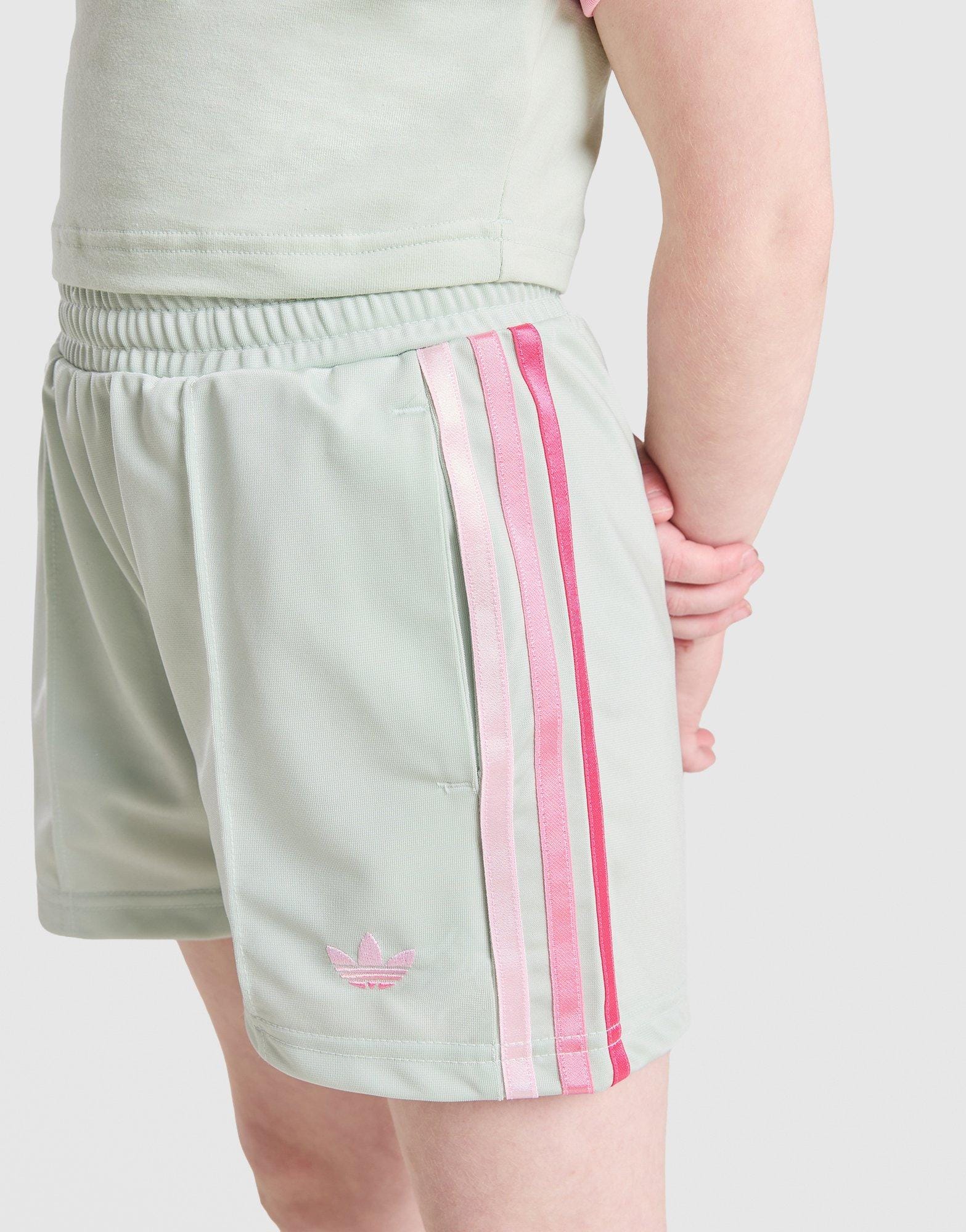 adidas Girls' Firebird T-Shirt/Shorts Set Children