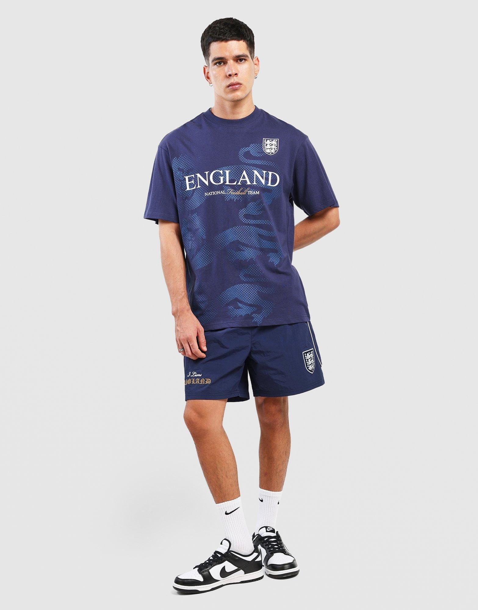 Majestic England Graphic T-Shirt
