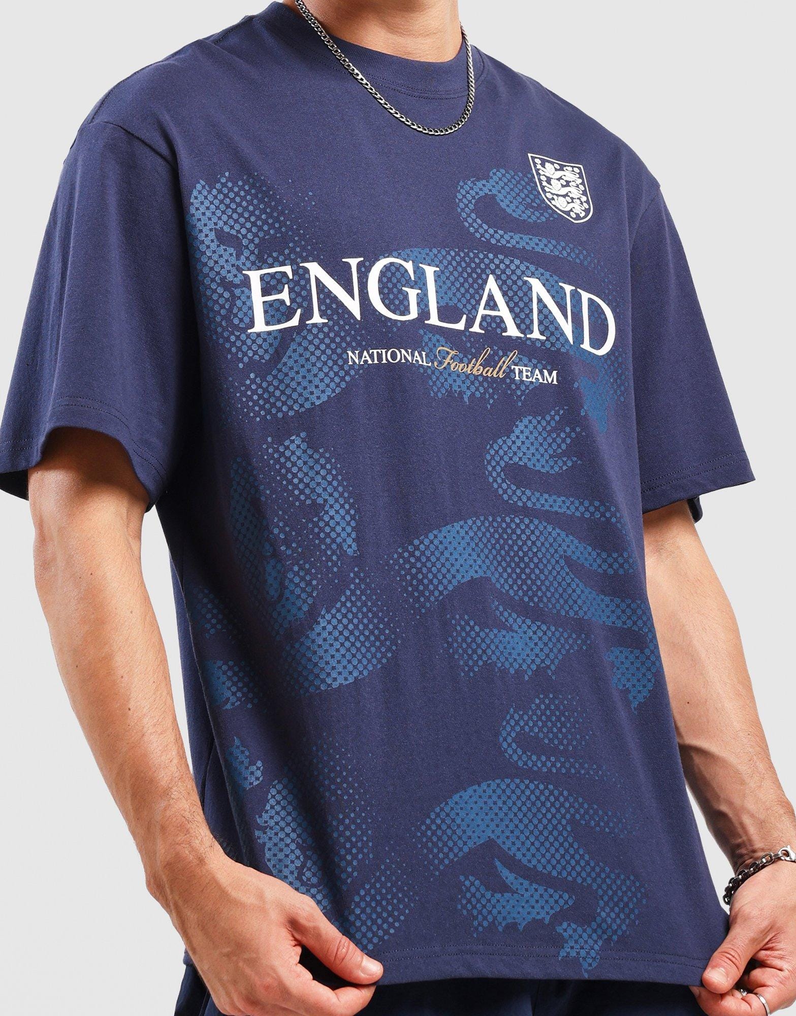 Majestic England Graphic T-Shirt