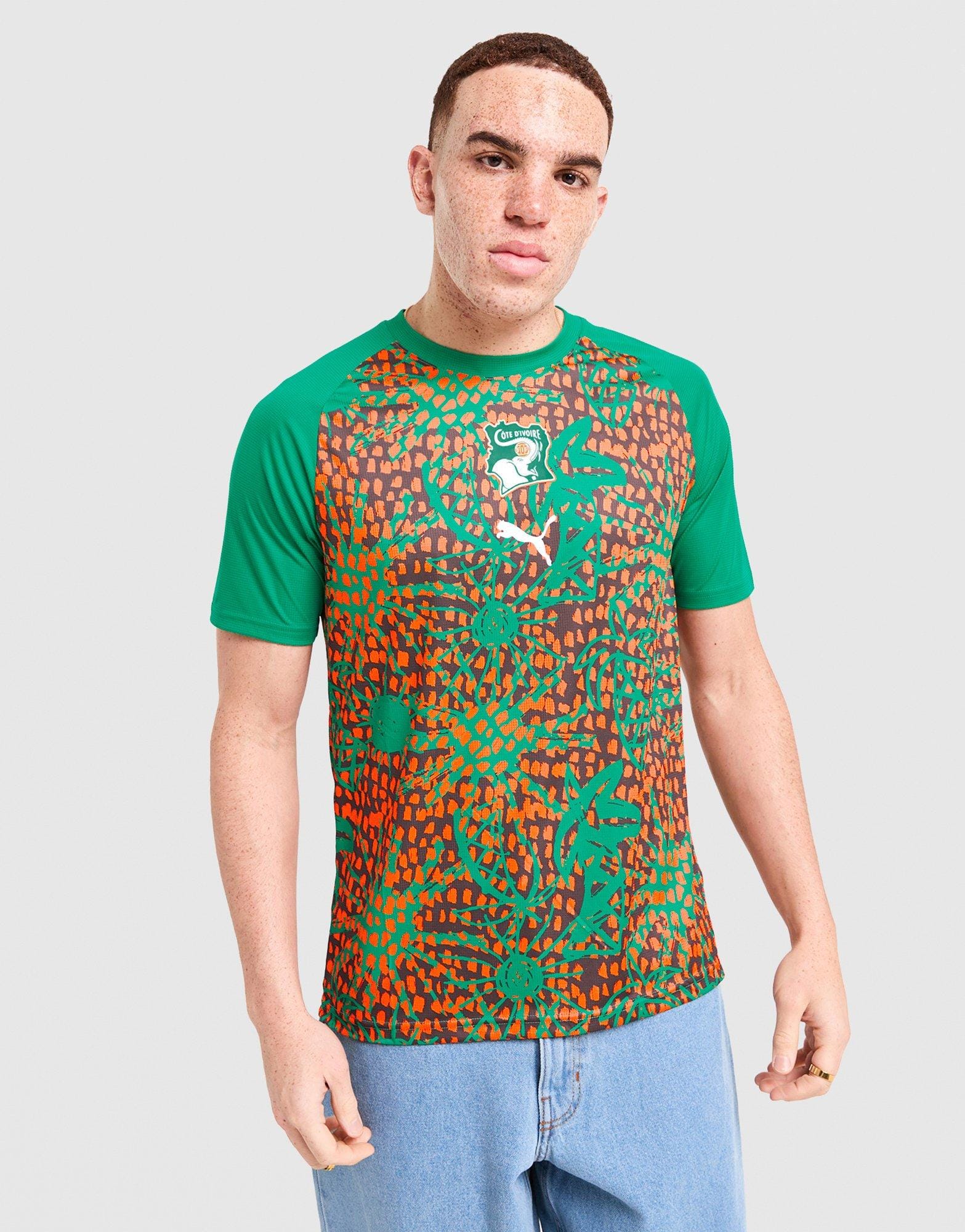 Puma Ivory Coast 2026 Warm Up Shirt