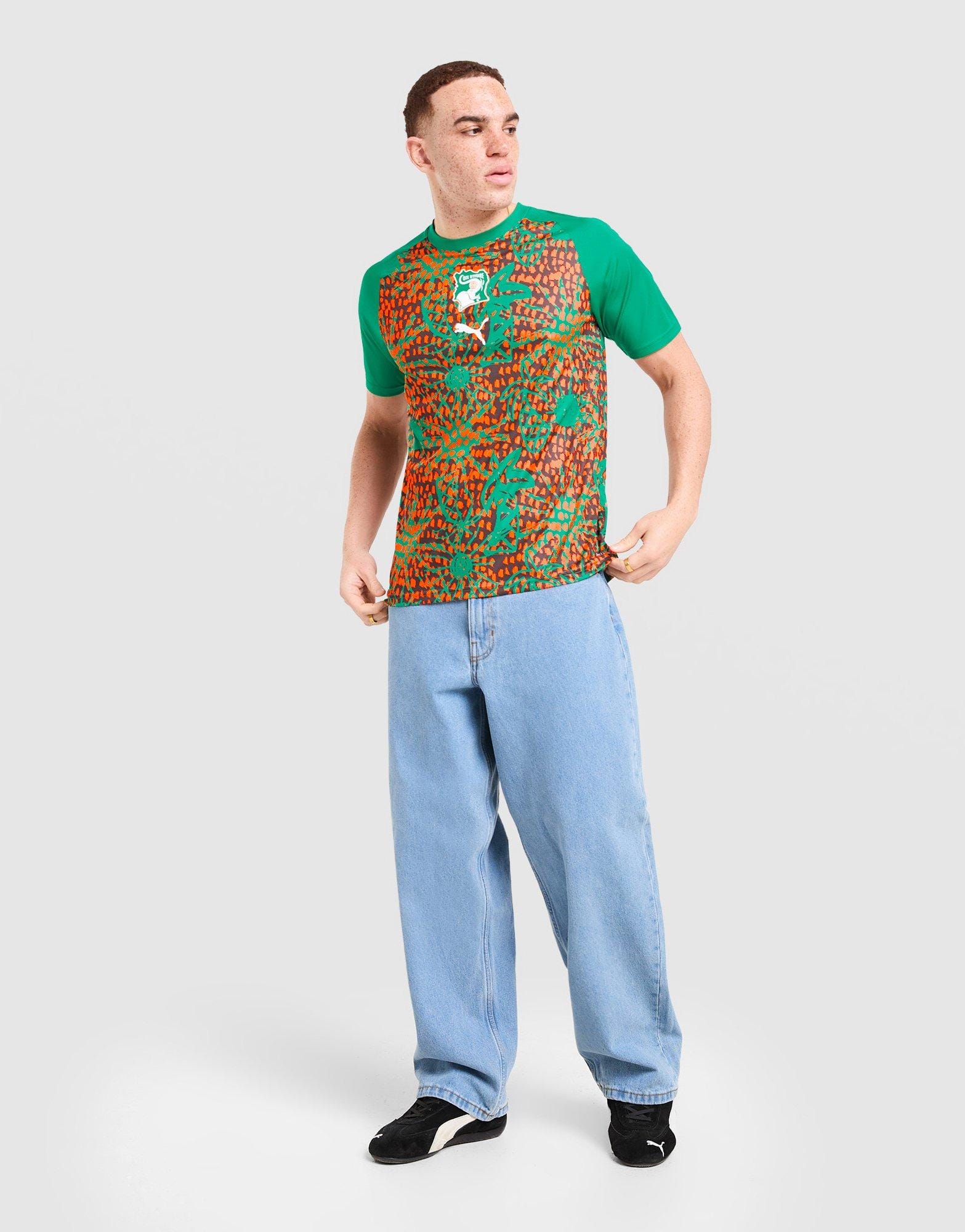 Puma Ivory Coast 2026 Warm Up Shirt