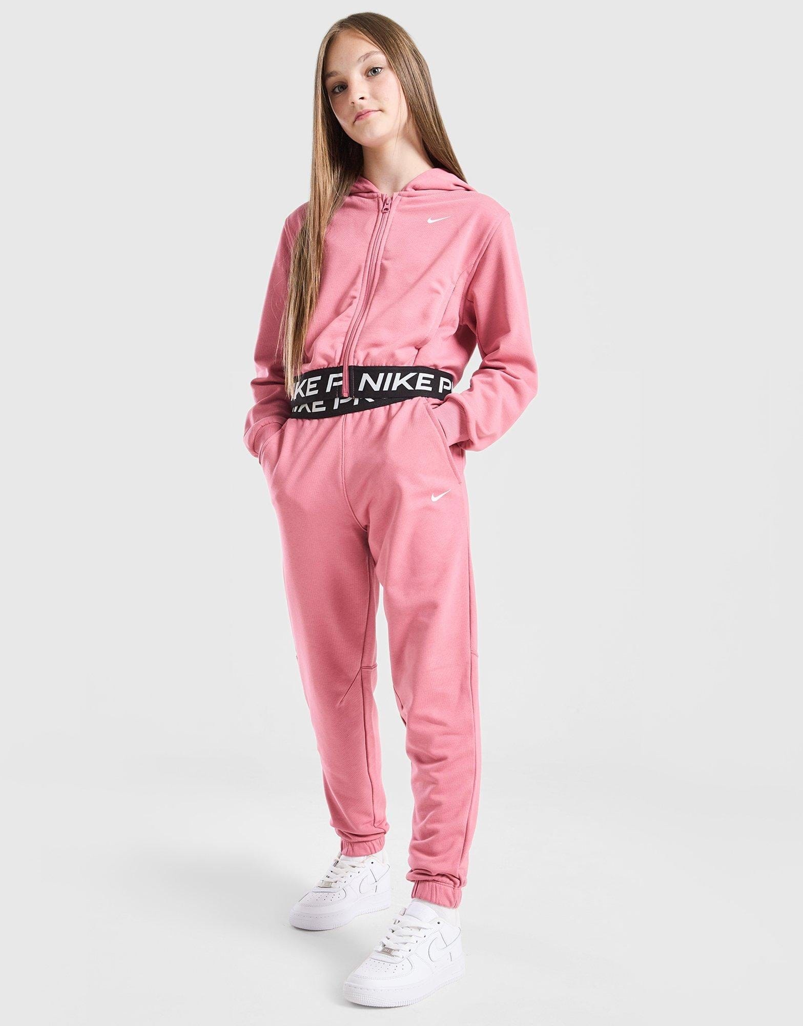 Nike Pro Full Zip Fleece Hoodie Junior's