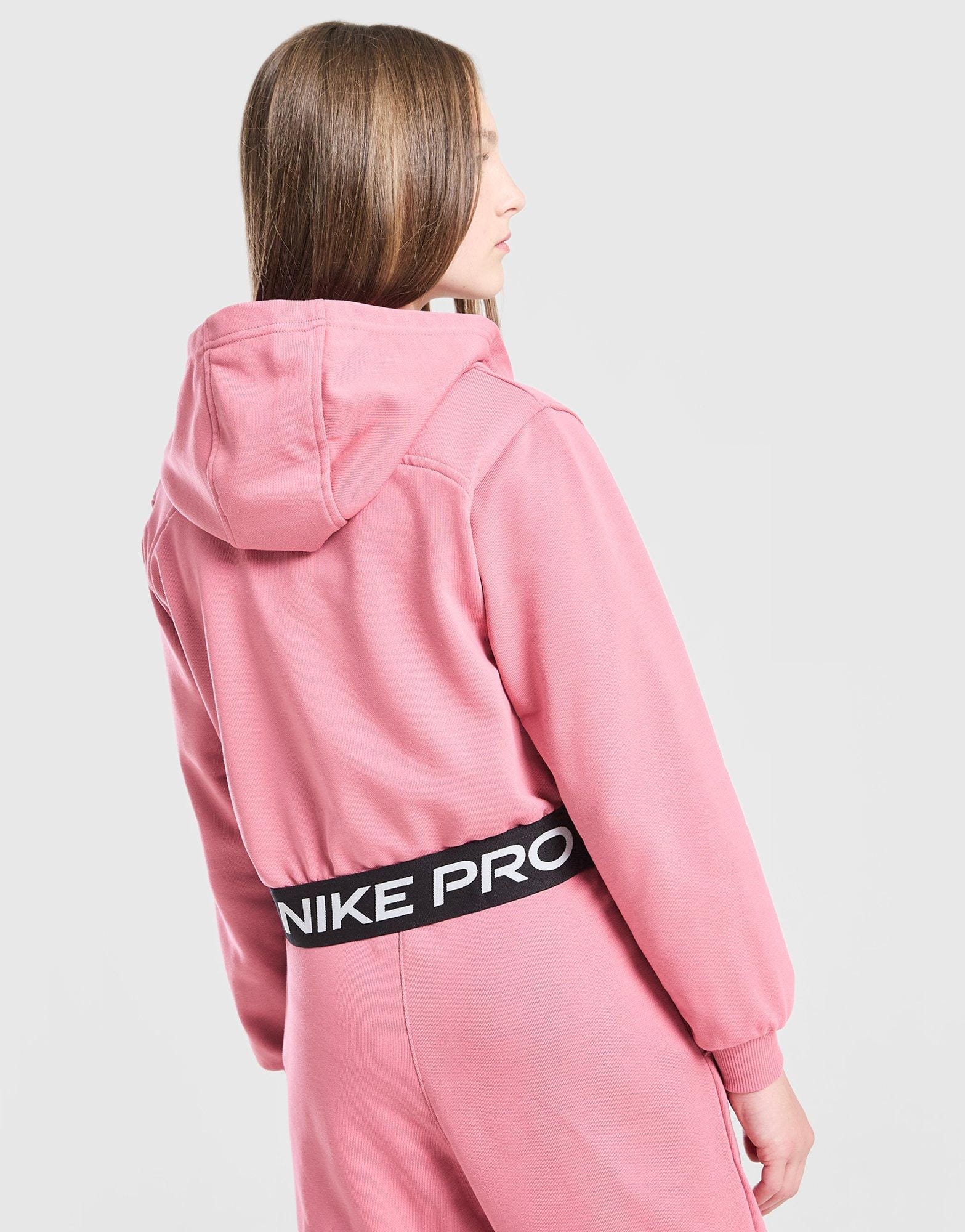 Nike Pro Full Zip Fleece Hoodie Junior's