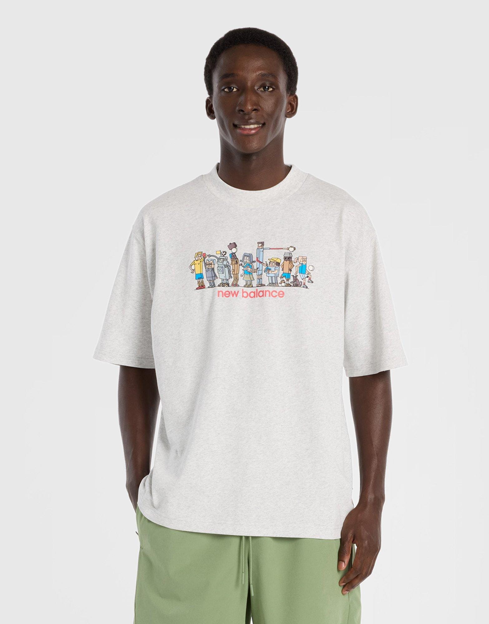 New Balance Ghica Line Up Oversized T-Shirt