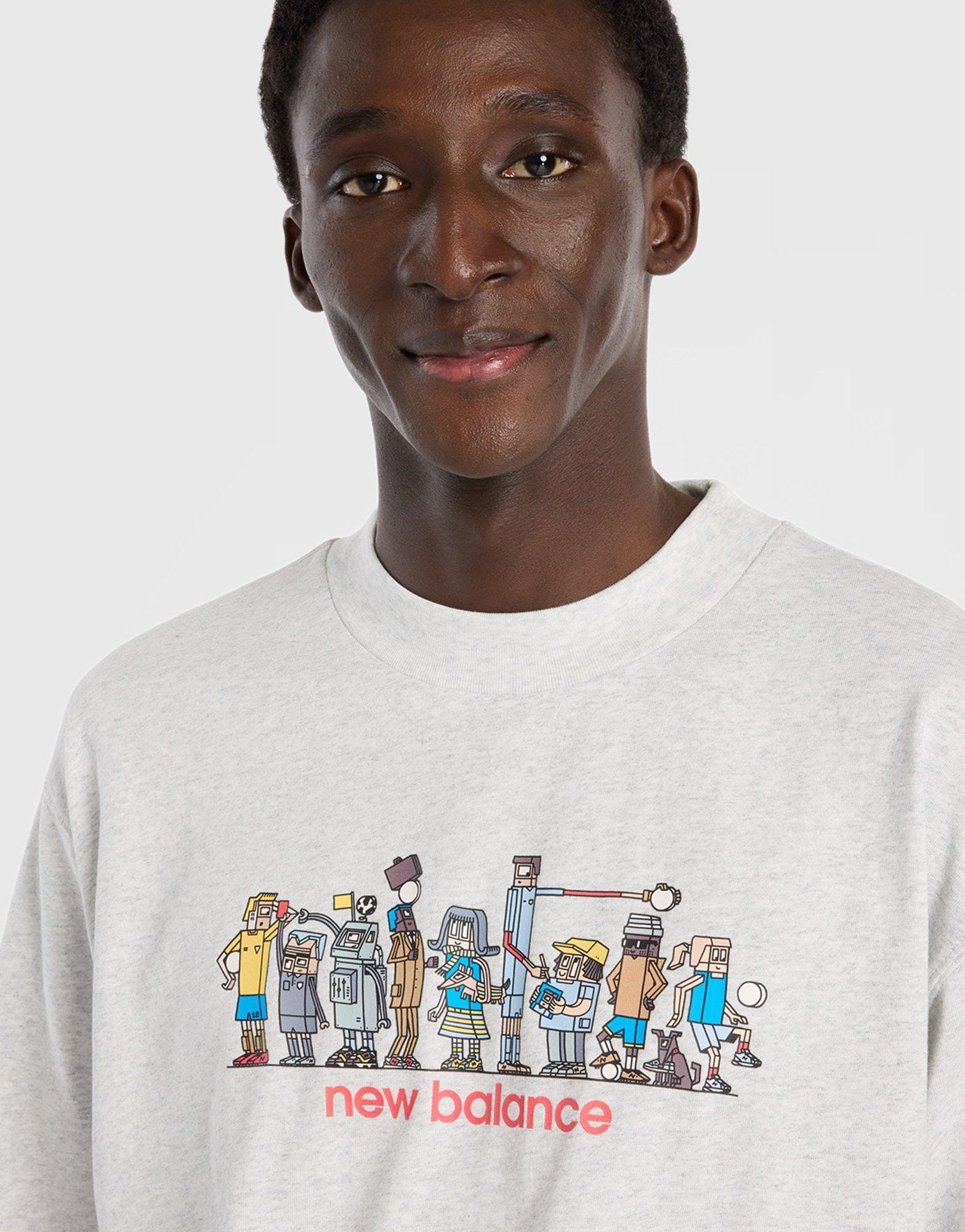 New Balance Ghica Line Up Oversized T-Shirt