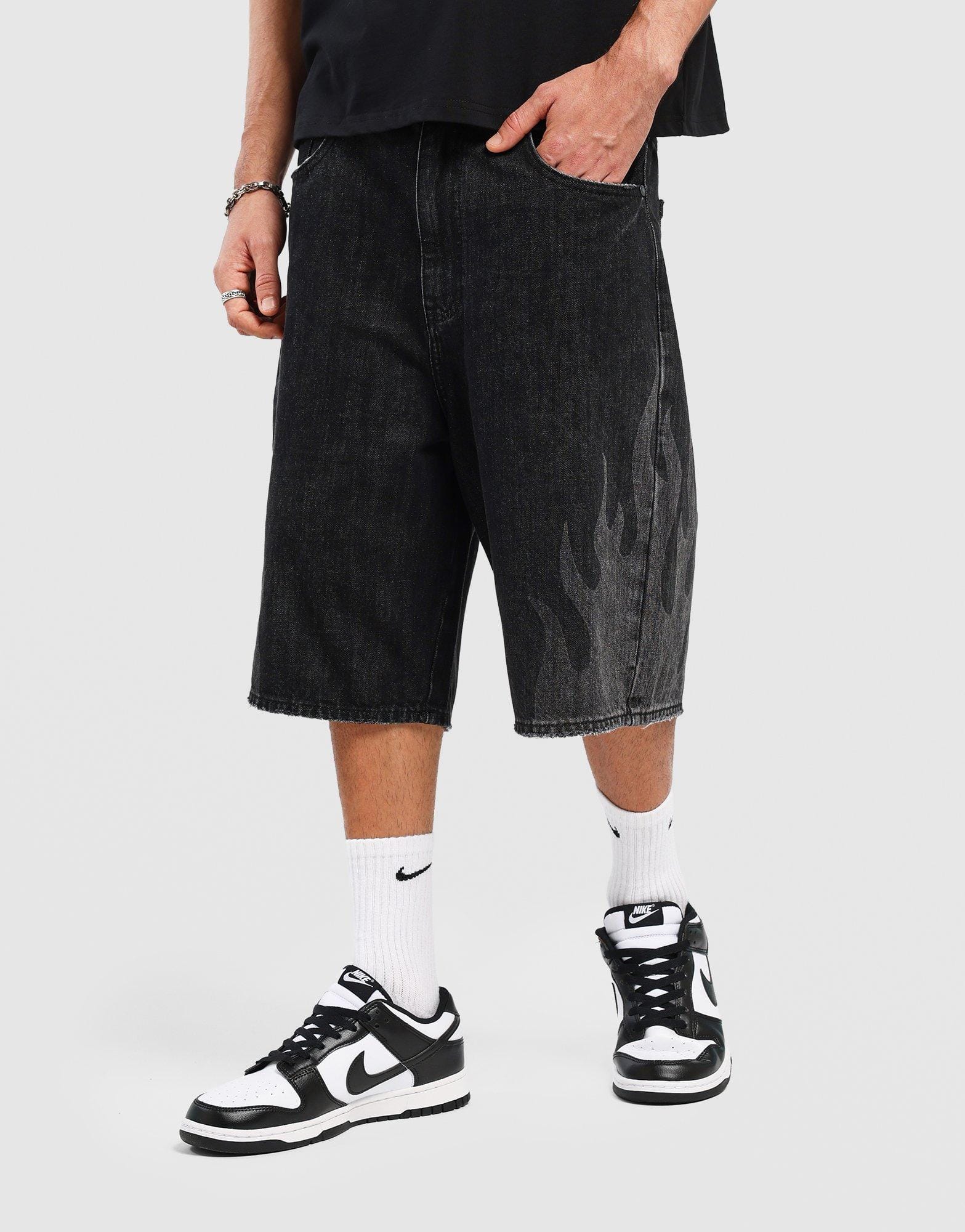 Supply & Demand Quay Flame Shorts
