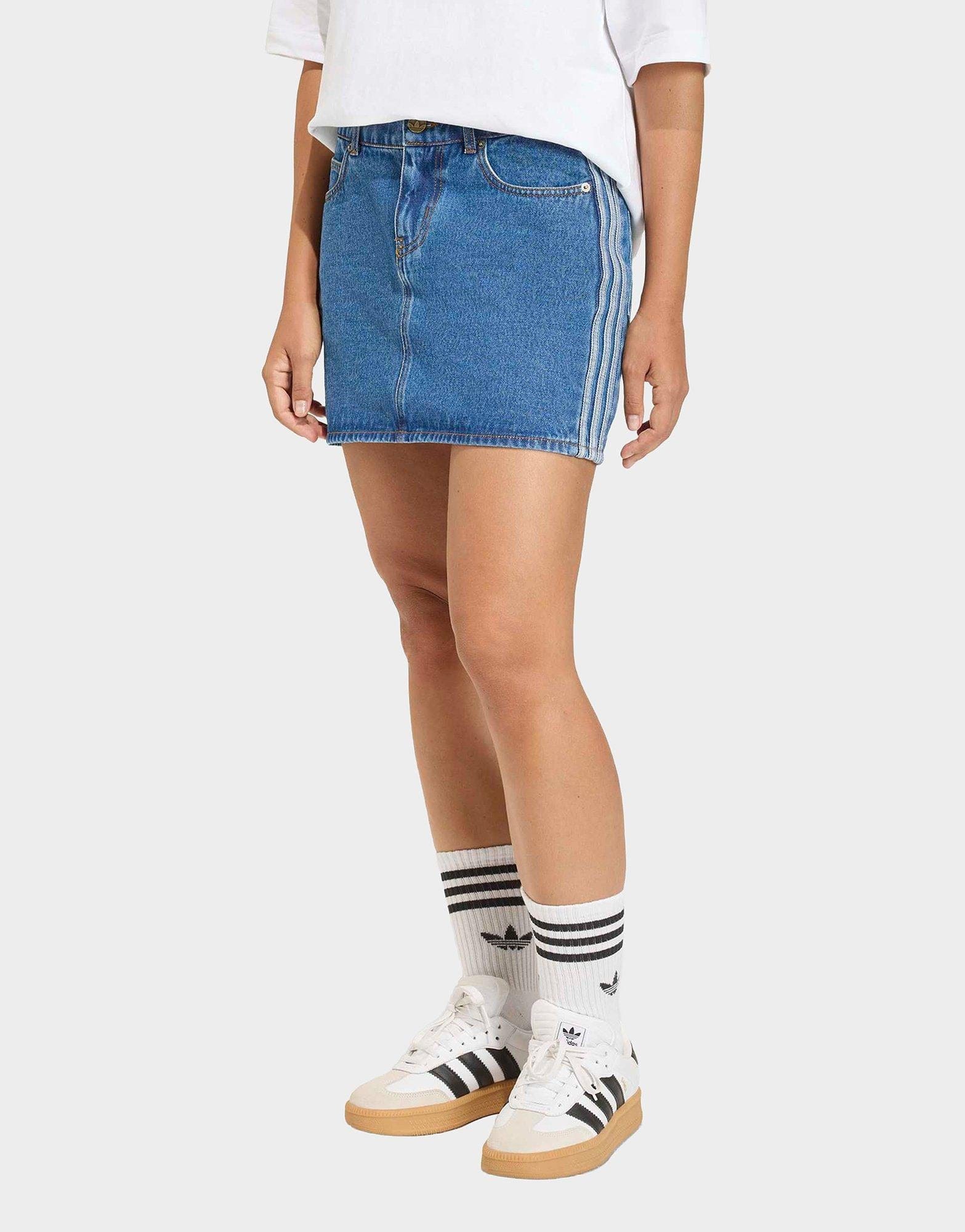 adidas 3-Stripes Denim Skirt