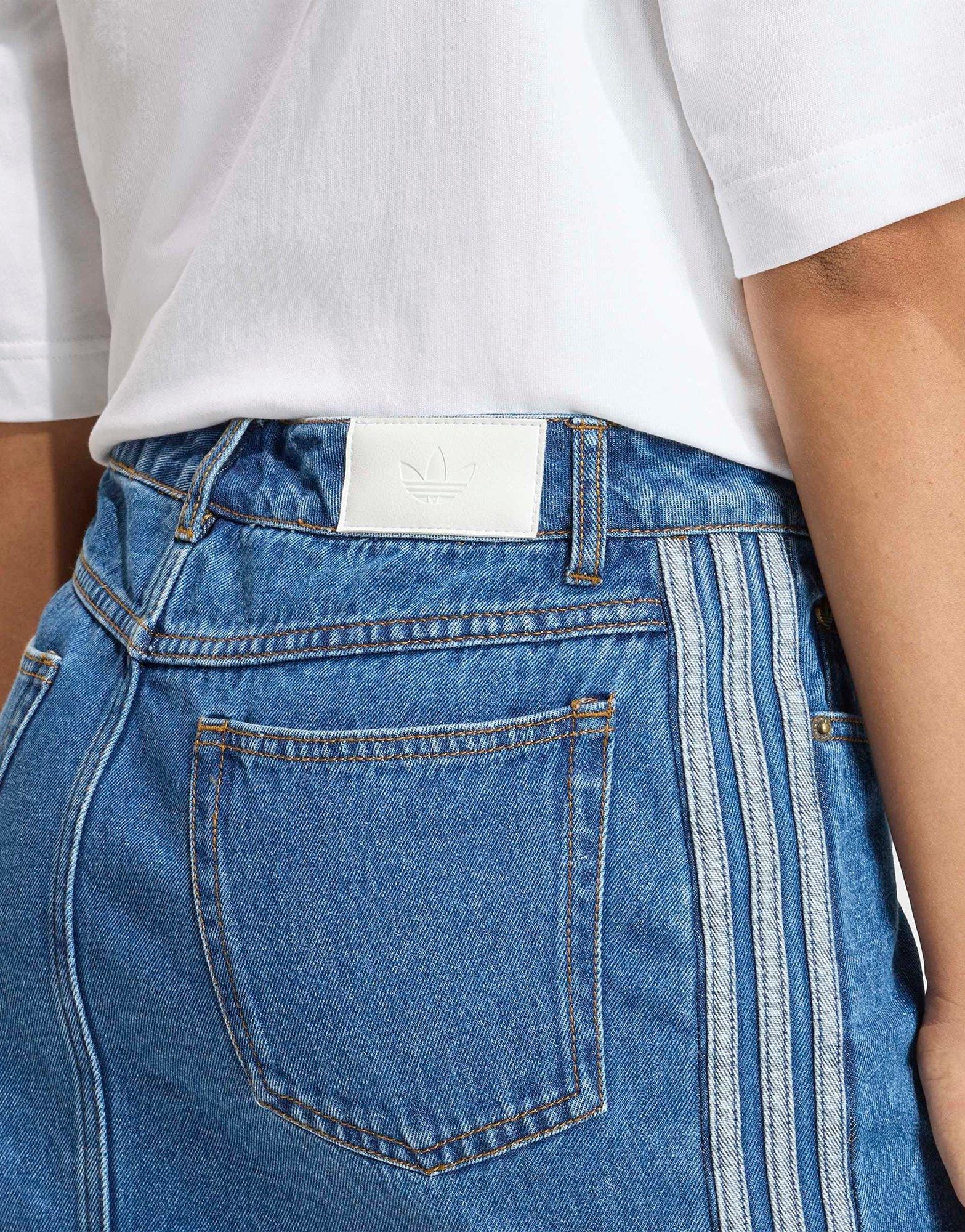 adidas 3-Stripes Denim Skirt