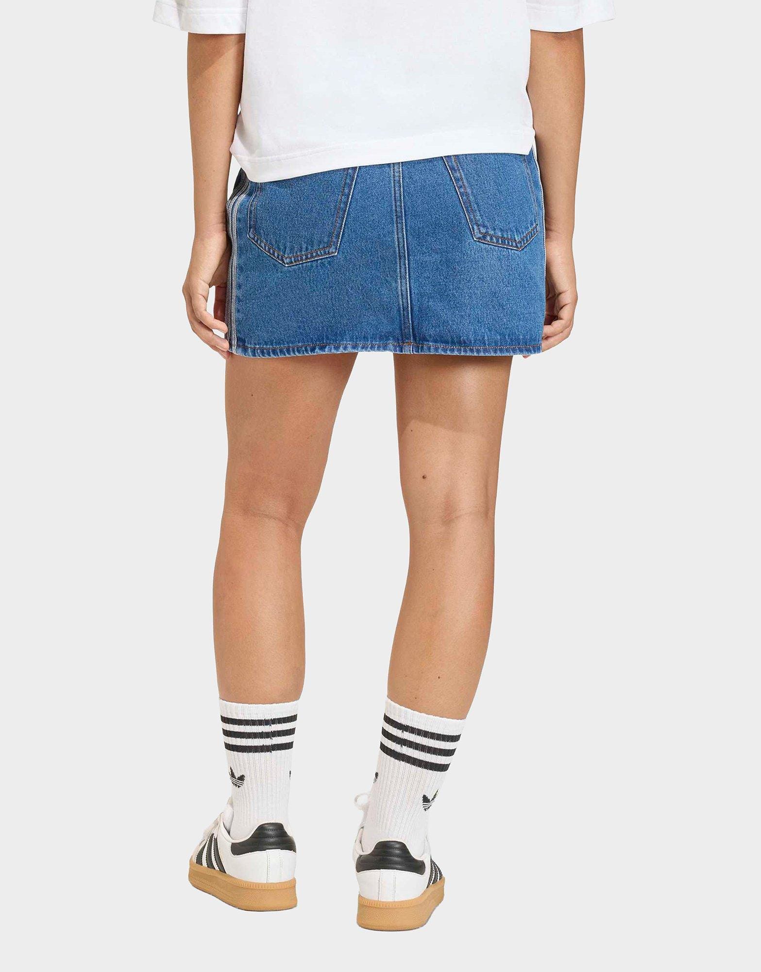 adidas 3-Stripes Denim Skirt