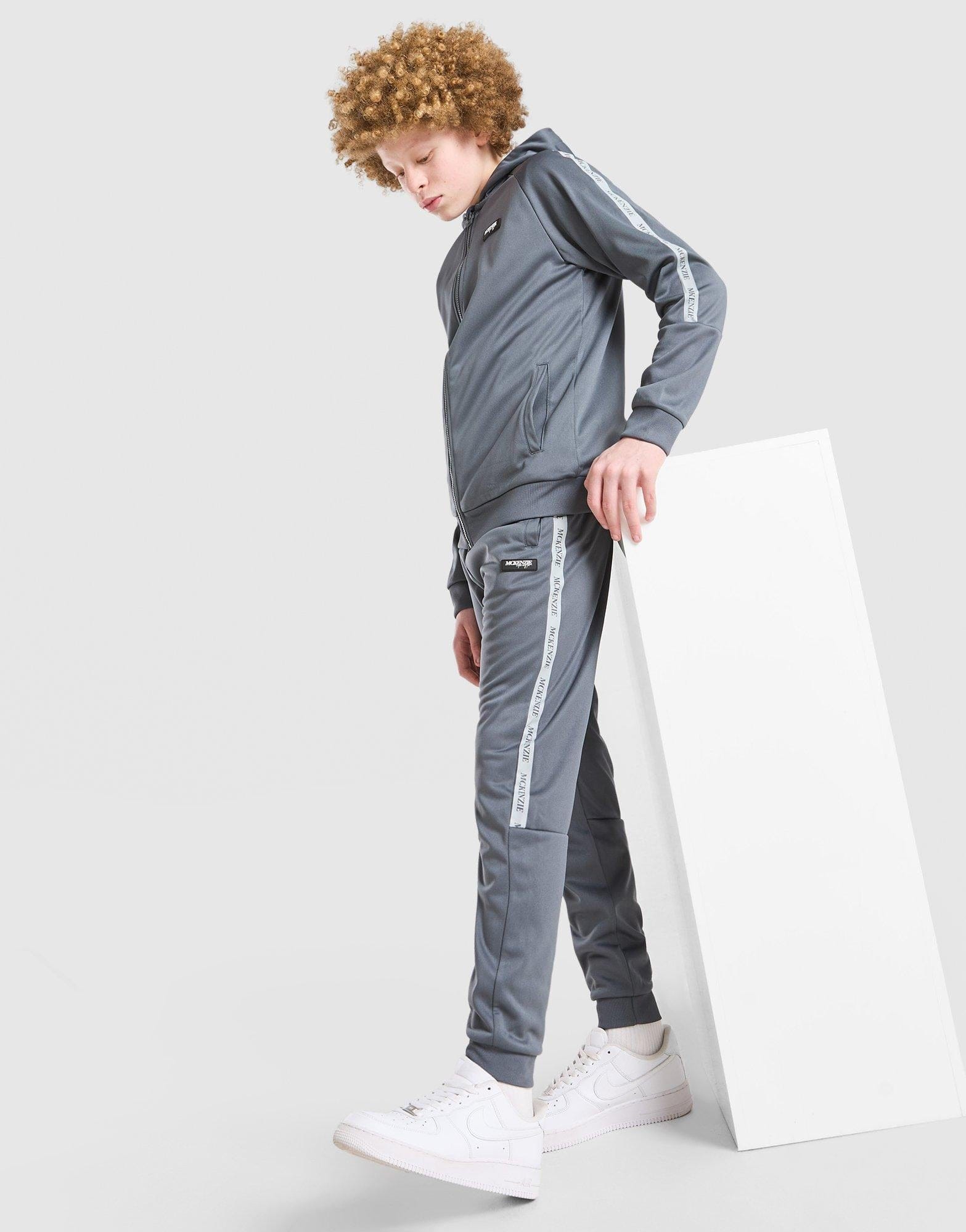 Mckenzie Fade Poly Hooded Tracksuit Junior