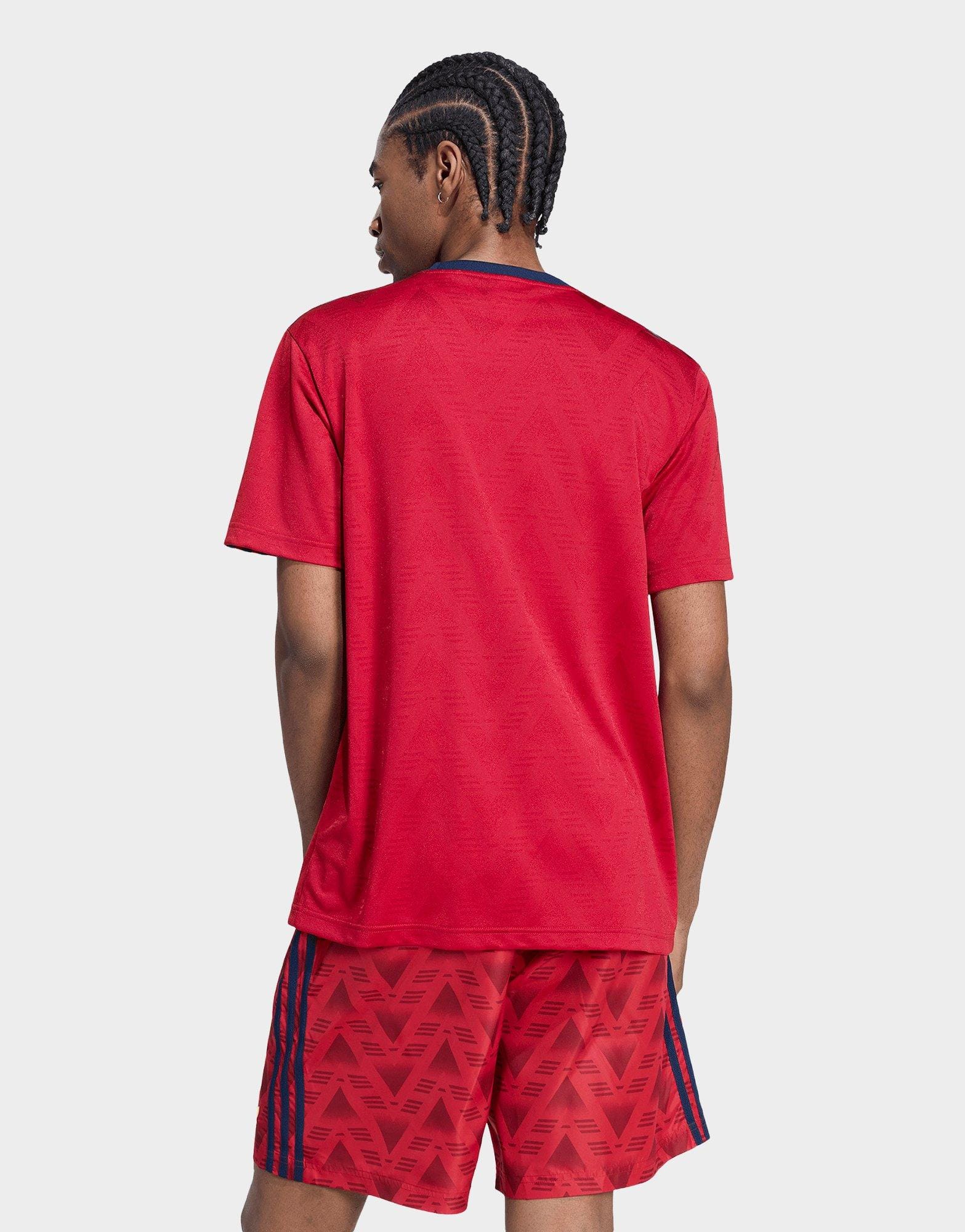 adidas Football Inspired Jacquard Jersey.