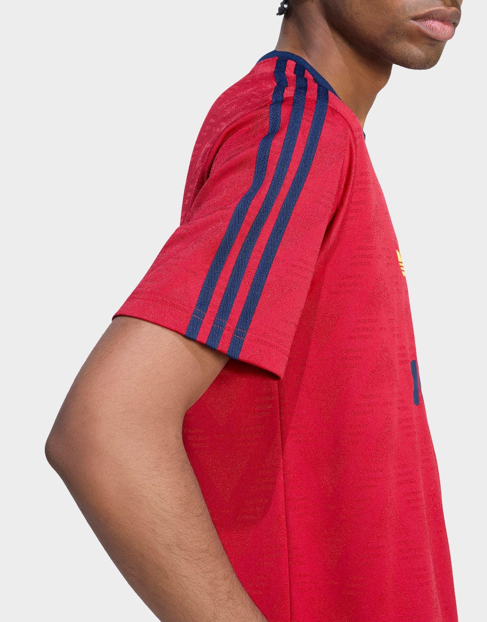 adidas Football Inspired Jacquard Jersey.