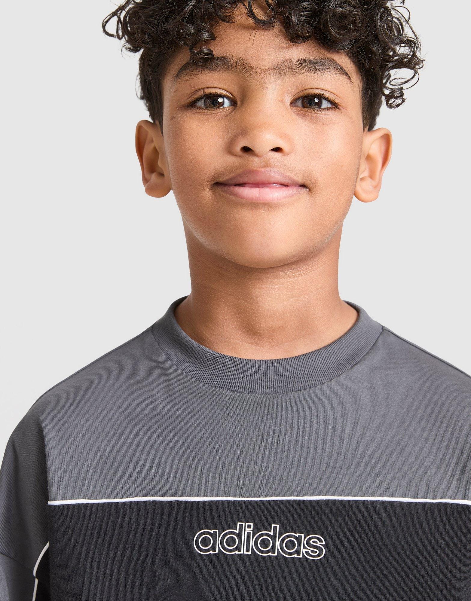 adidas Linear T-Shirt/Shorts Set Junior's