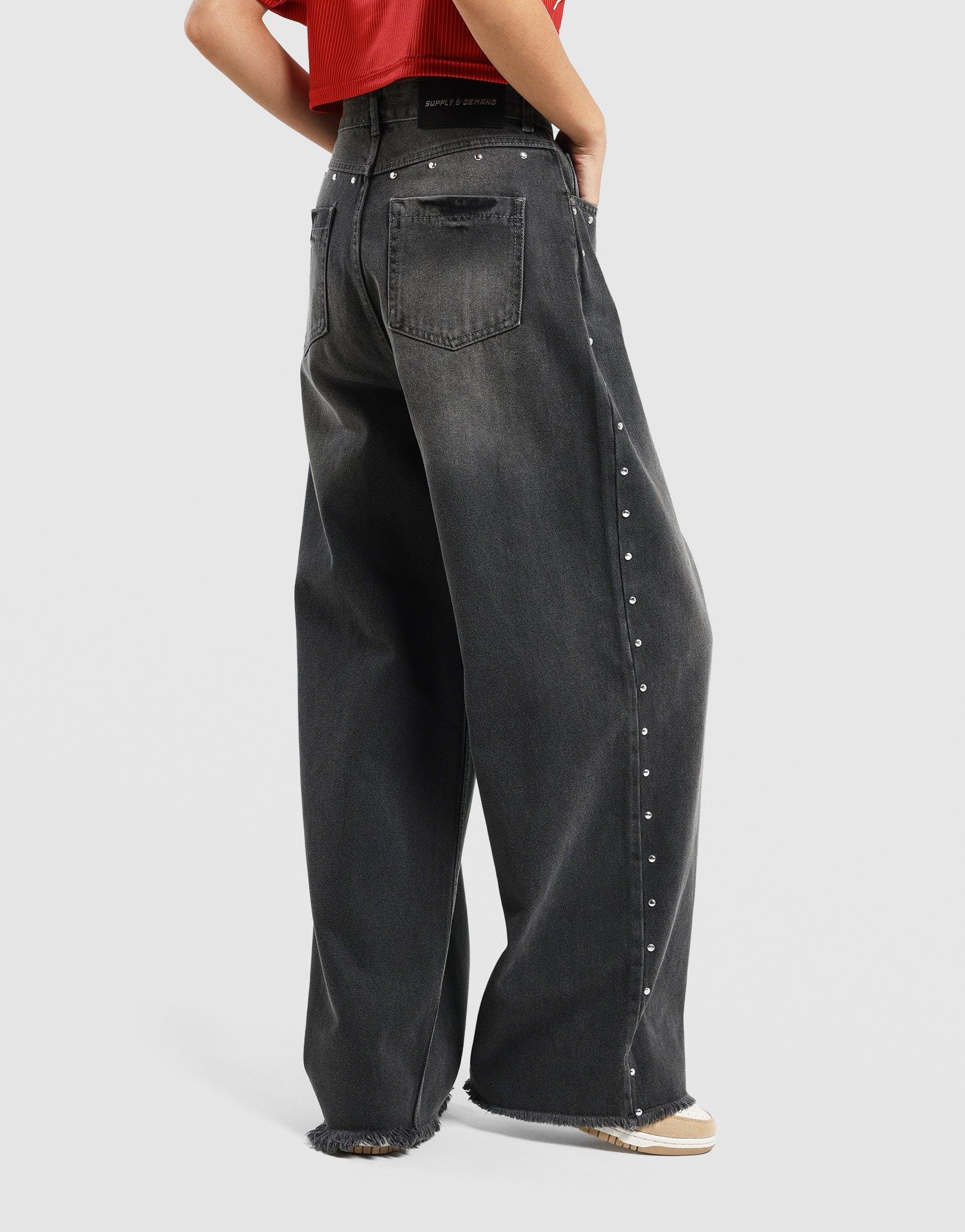 Supply & Demand Wide Jeans
