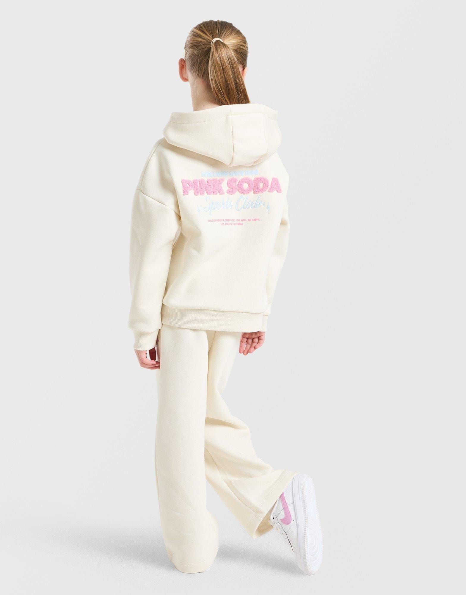 Pink Soda Sport Girls' Sporty Overhead Tracksuit Children
