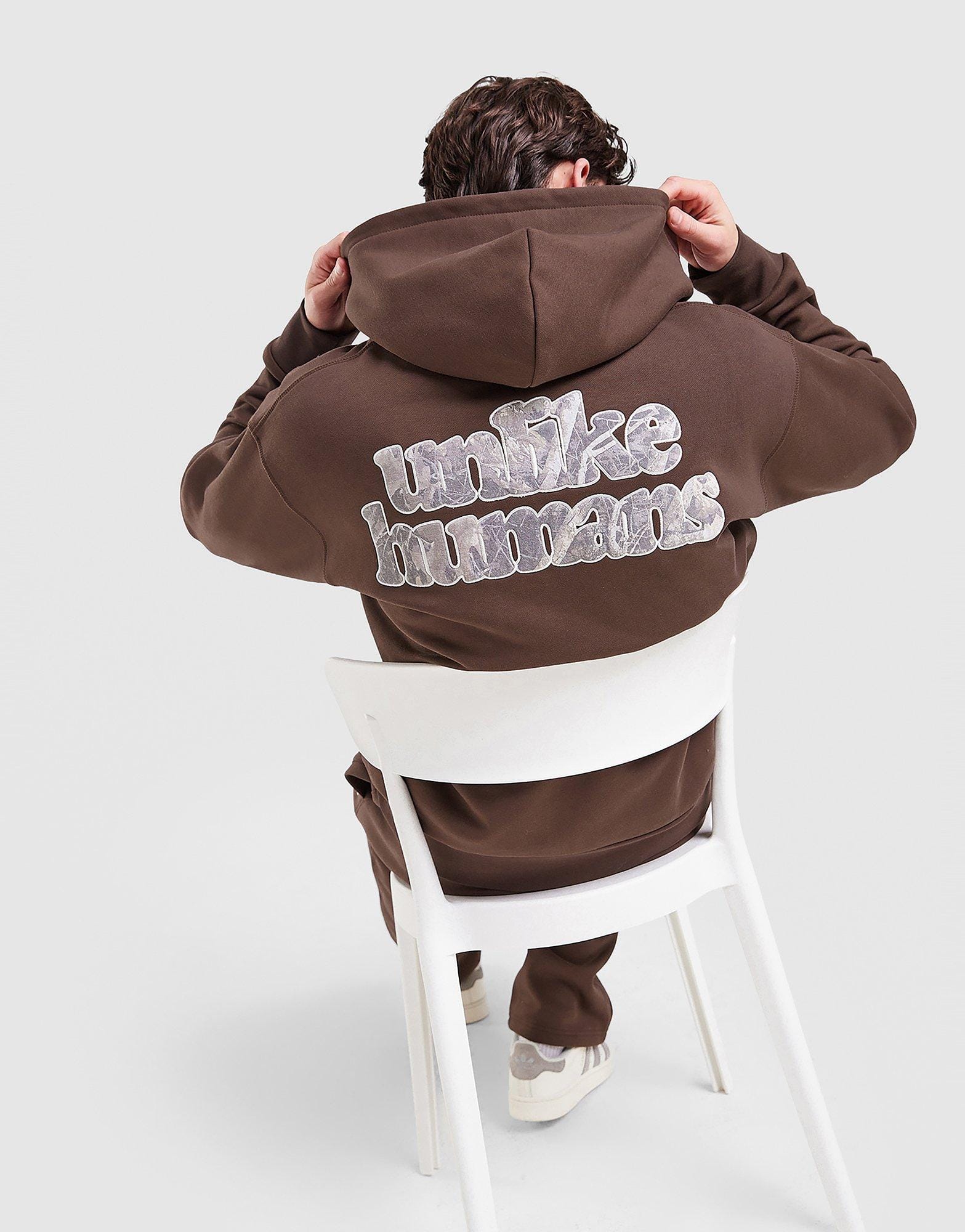 Unlike Humans Hidden Full Zip Hoodie