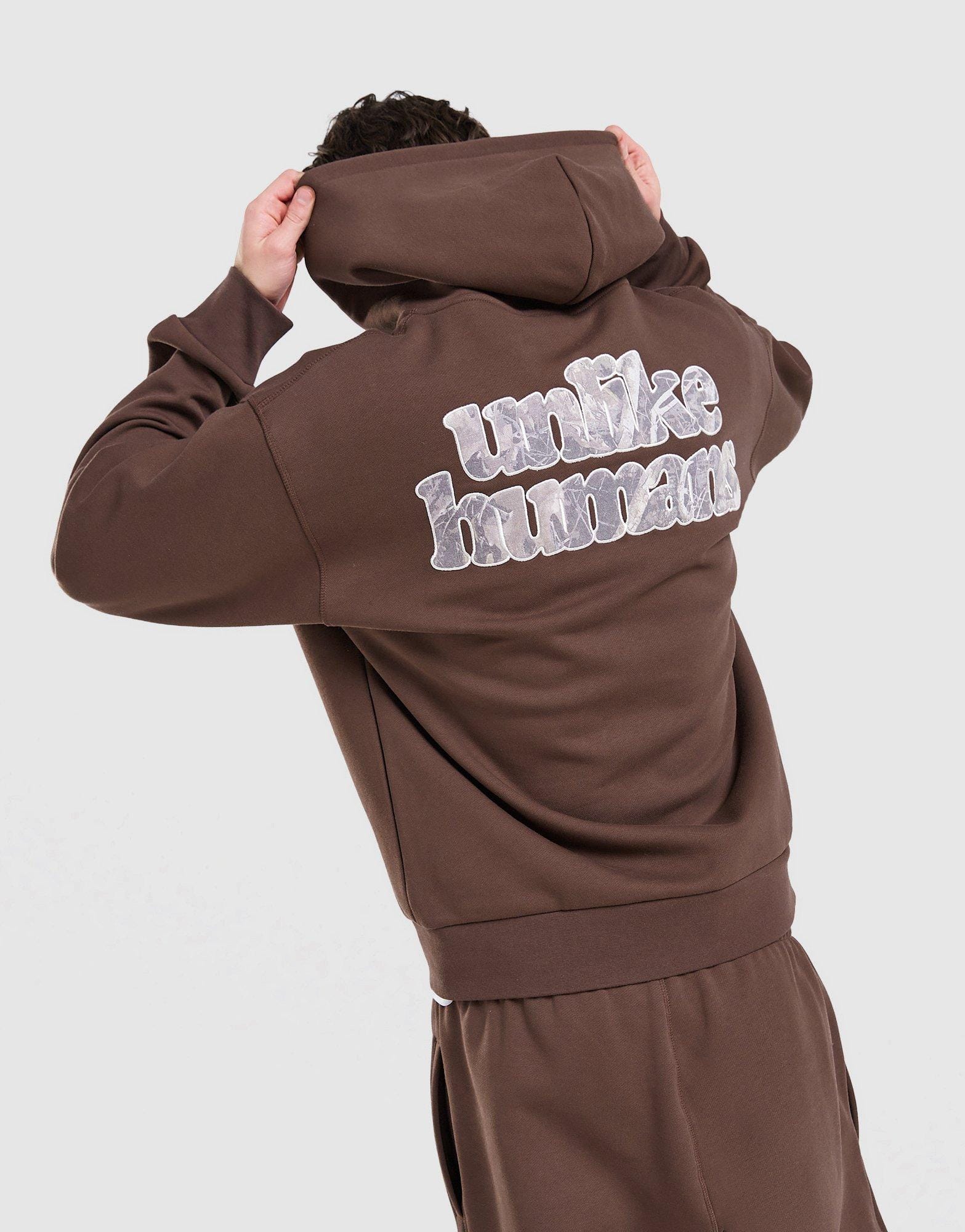Unlike Humans Hidden Full Zip Hoodie