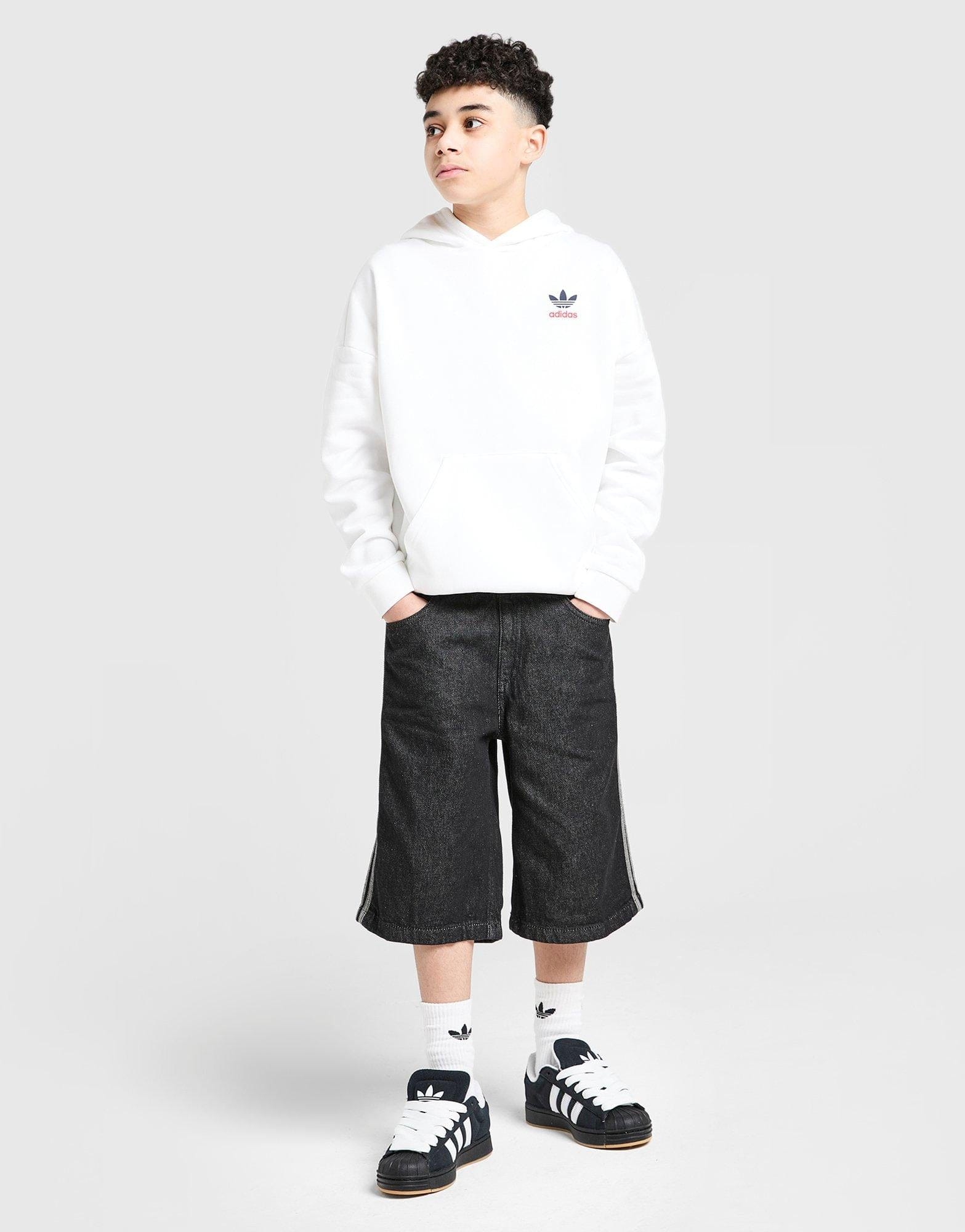 adidas Kicks & Cuts Overhead Hoodie Junior
