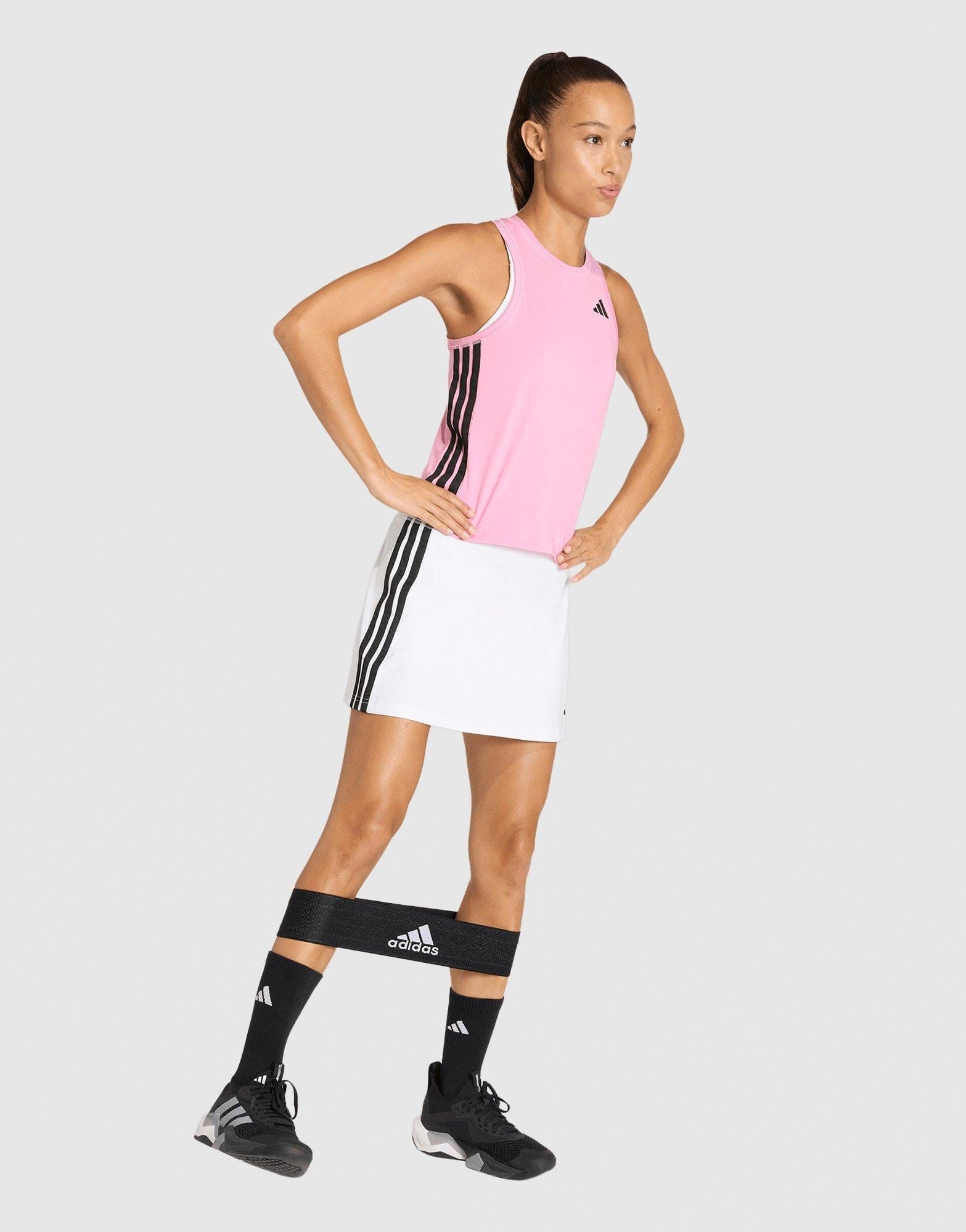 adidas Train Essentials 3-Stripes Workout Skirt