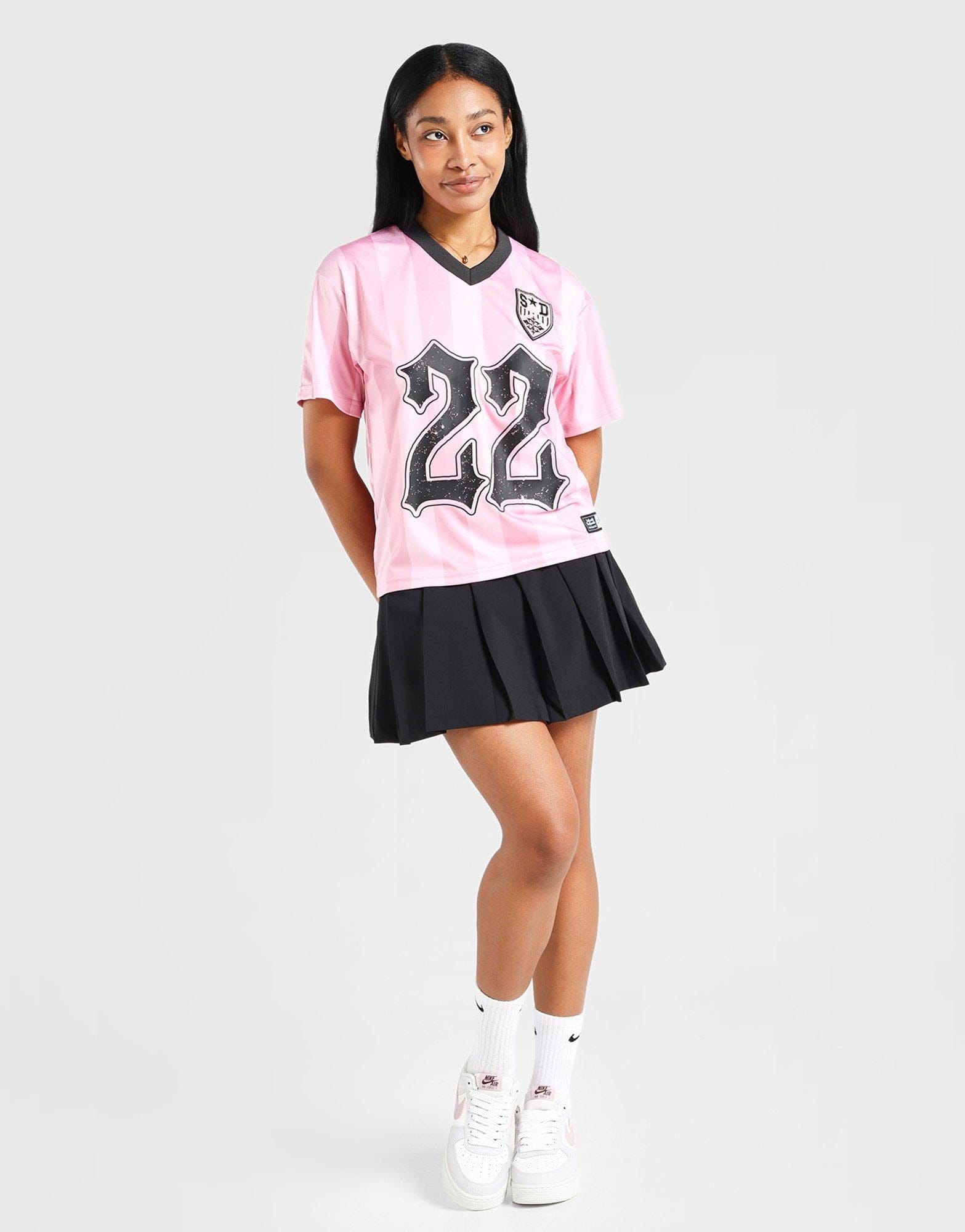 Supply & Demand Tattoo Pleat Skirt