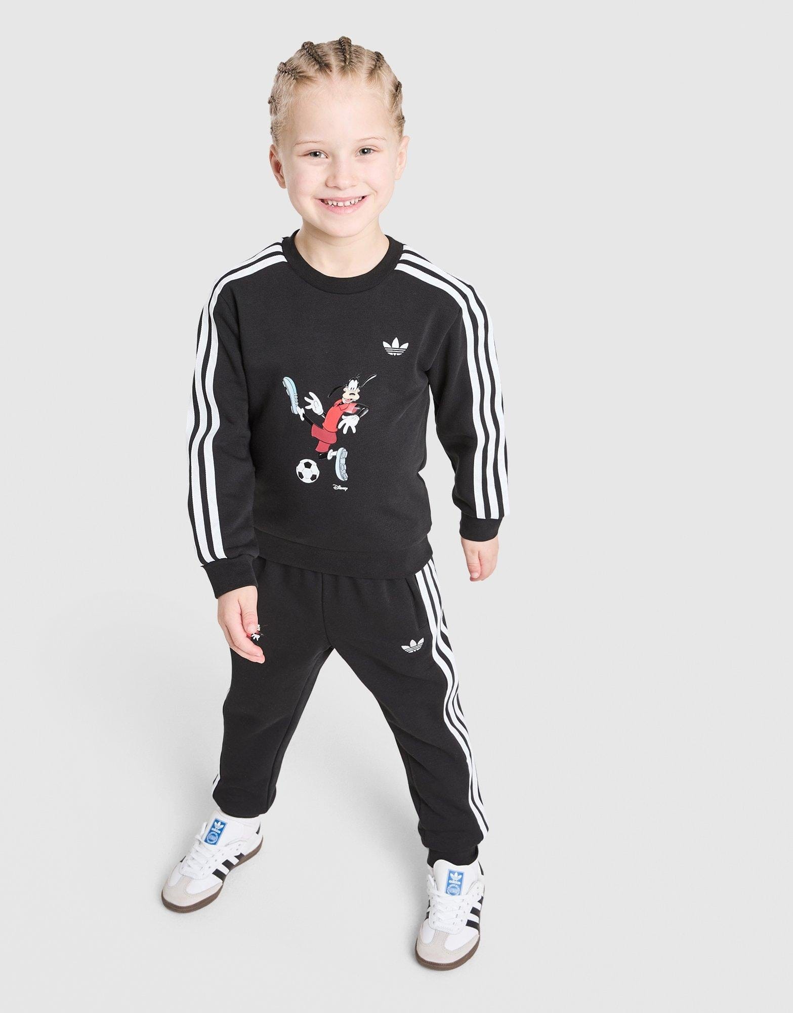 adidas x Disney Goofy Crew Tracksuit Children