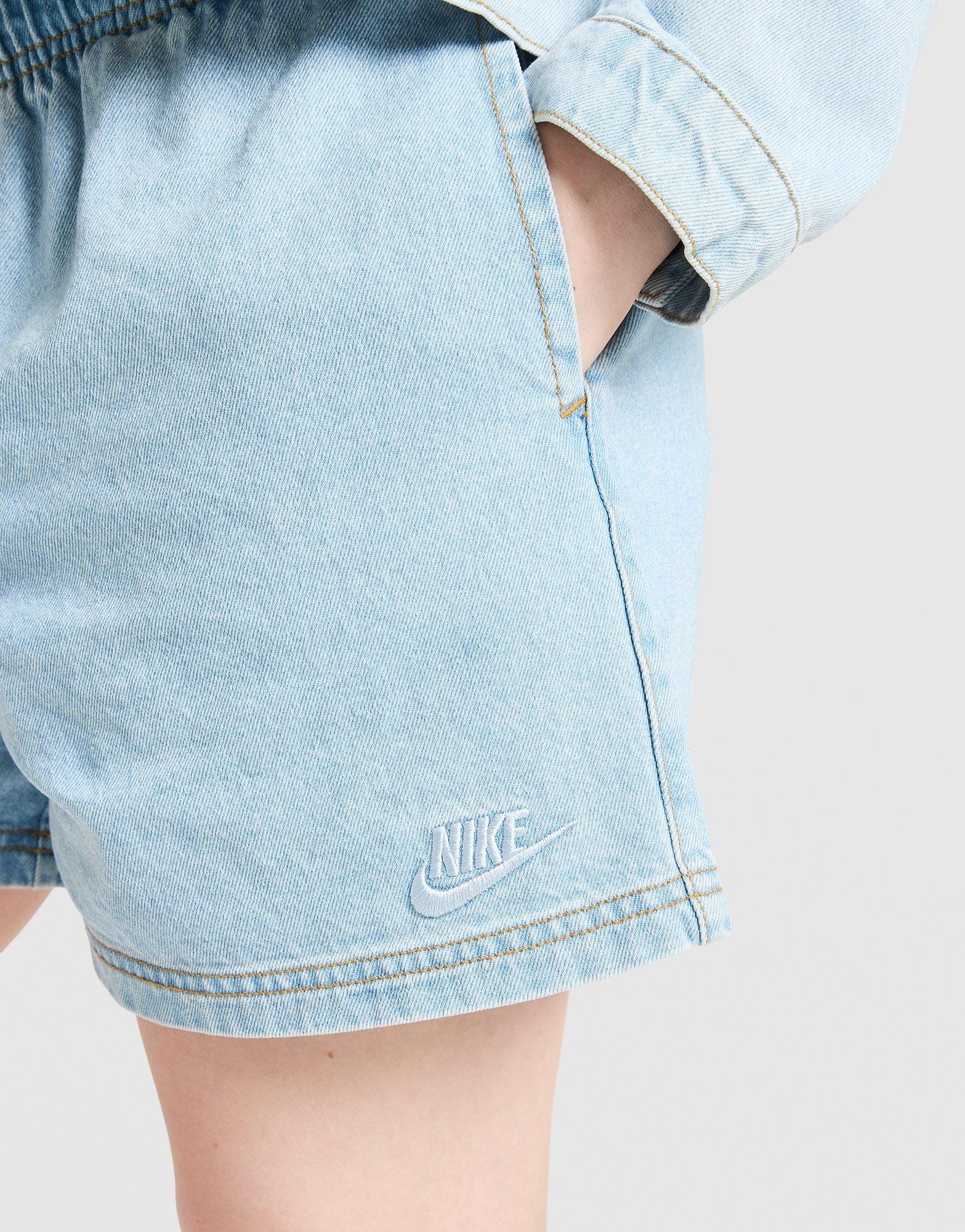 Nike Girls' Denim Shorts Junior