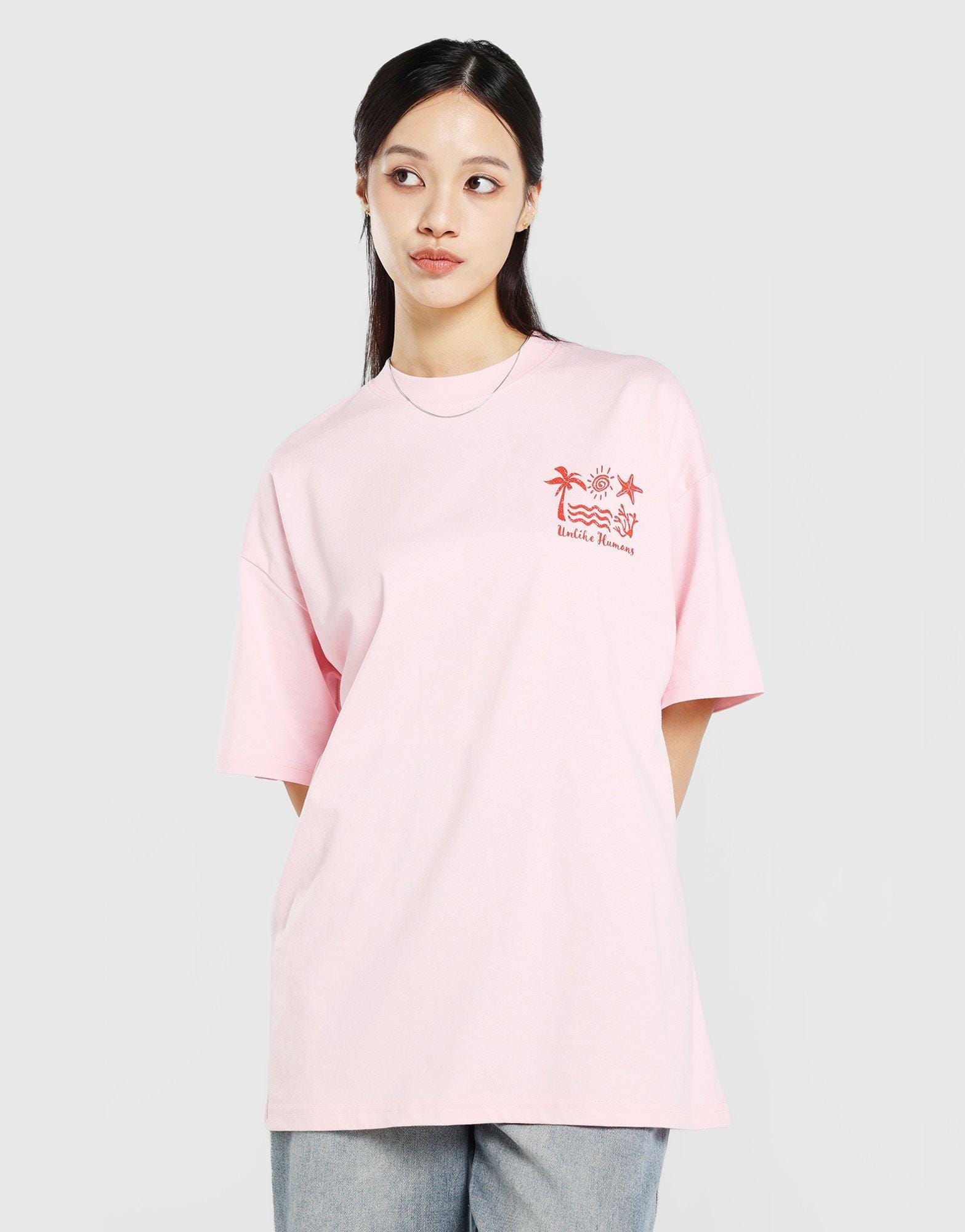 Unlike Humans Beach T-Shirt