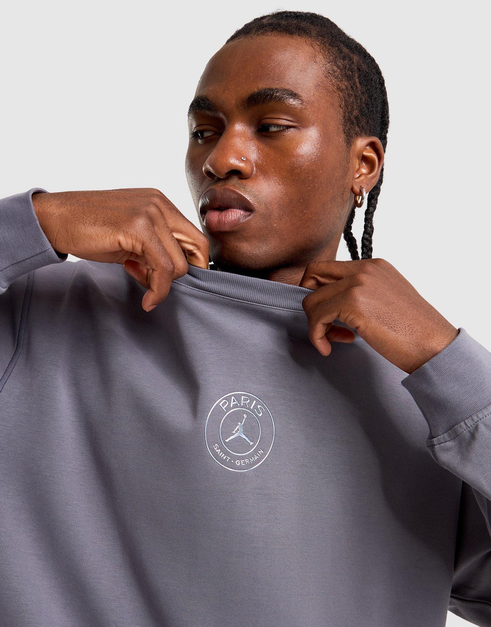 Air Jordan Paris Saint-Germain Hoop Fleece Crewneck Sweatshirt
